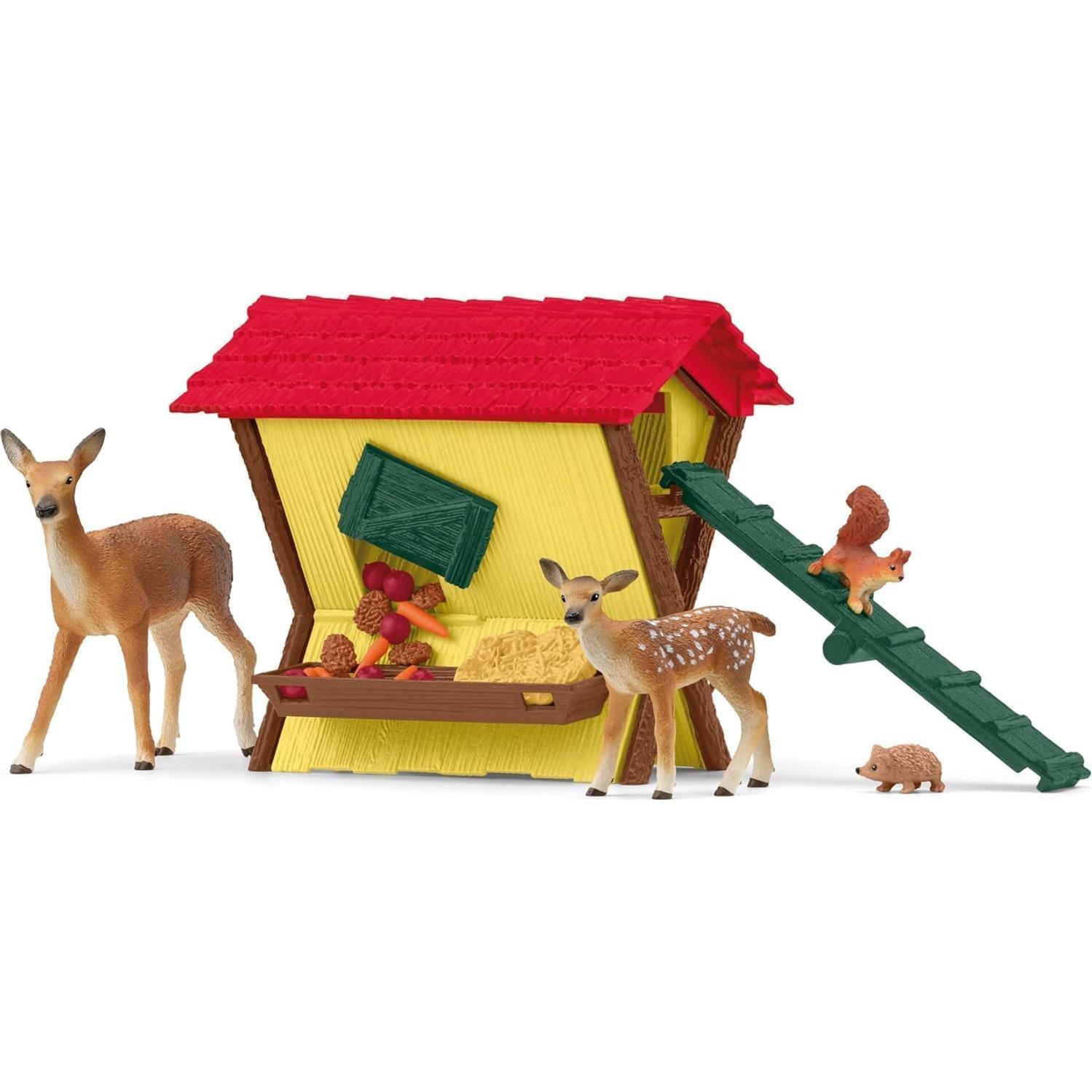 Schleich Farm World - Set 39 Piezas Animales Bosque