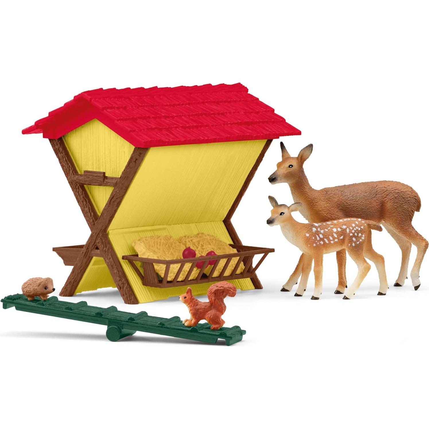 Schleich Farm World - Set 39 Piezas Animales Bosque