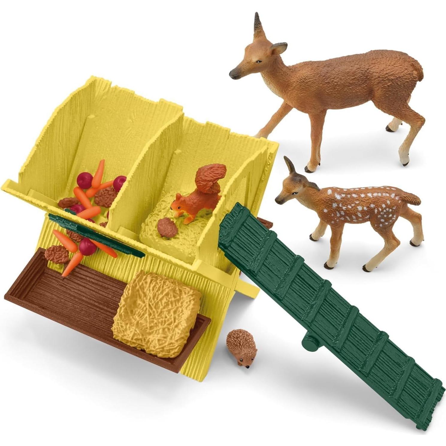 Schleich Farm World - Set 39 Piezas Animales Bosque