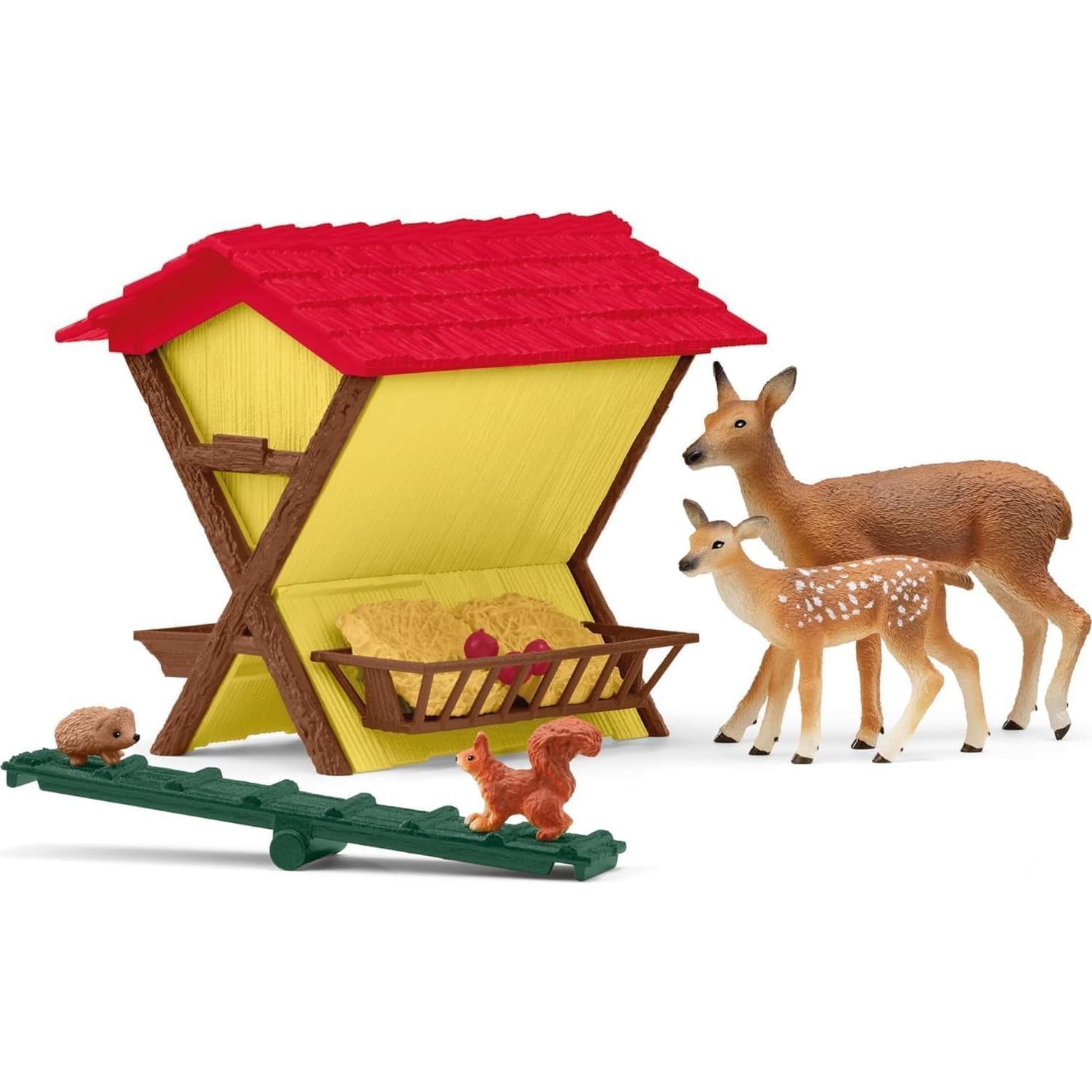 Schleich Farm World - Set 39 Piezas Animales Bosque