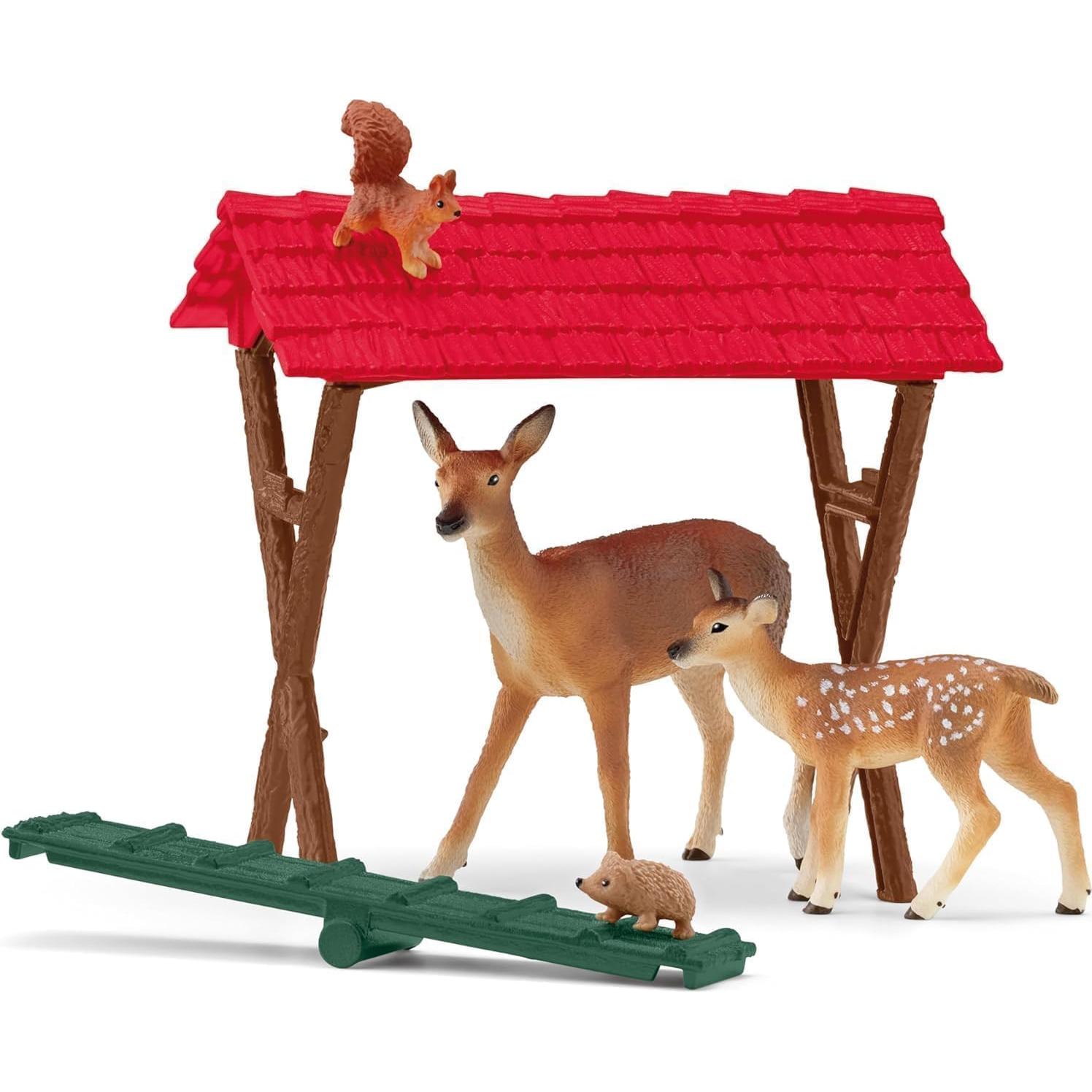 Schleich Farm World - Set 39 Piezas Animales Bosque