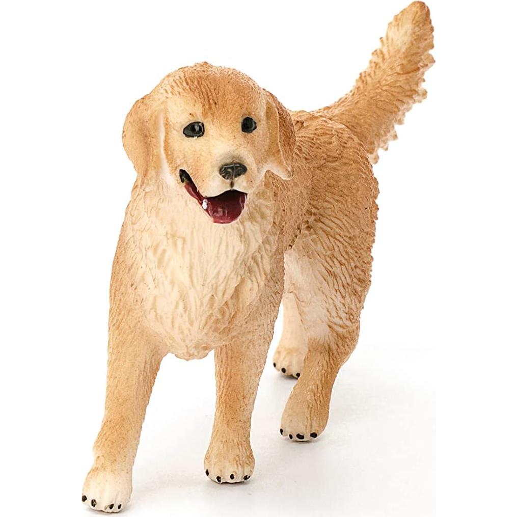 Figura de Perro Golden Retriever Schleich 2x5 cm para Niños 3+