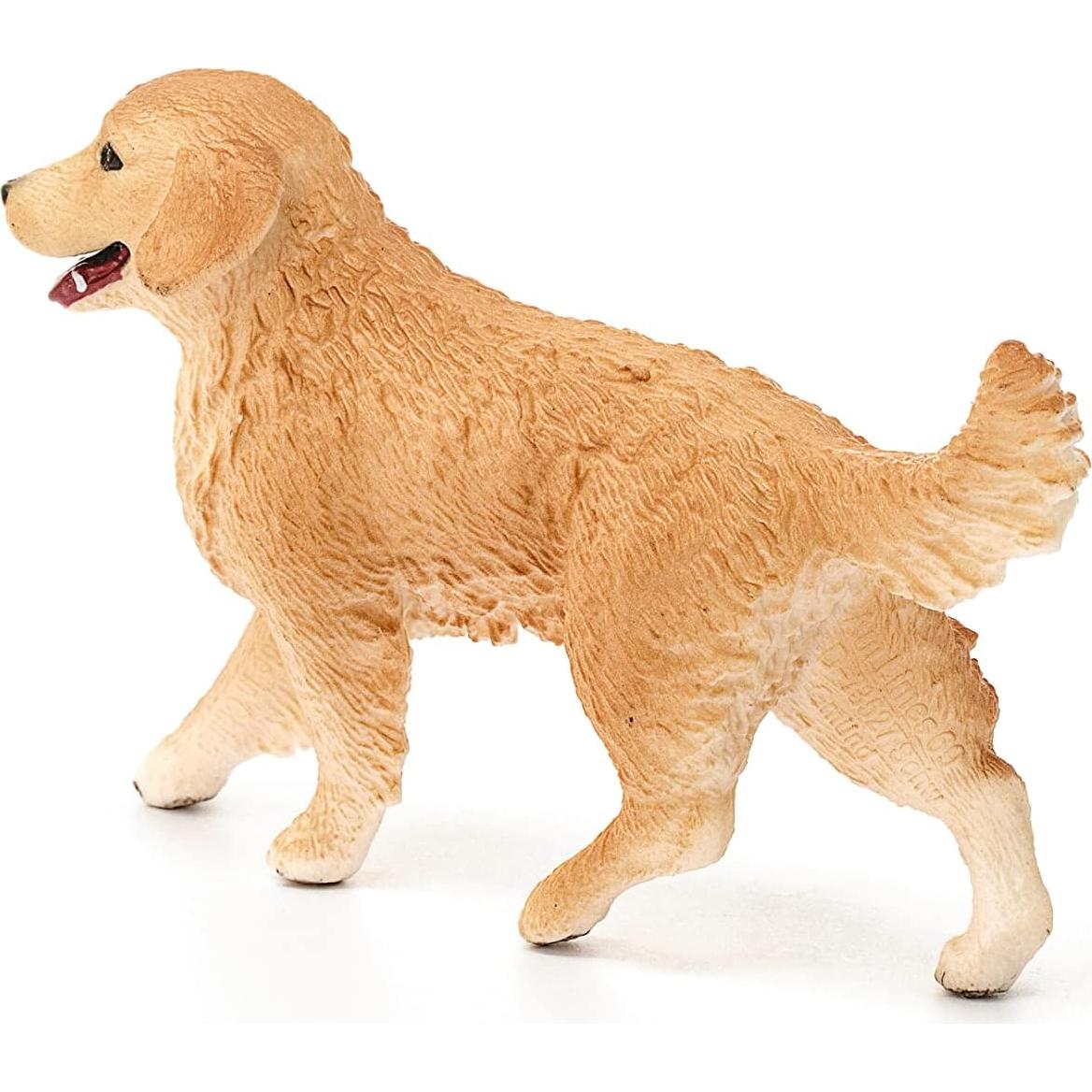 Figura de Perro Golden Retriever Schleich 2x5 cm para Niños 3+