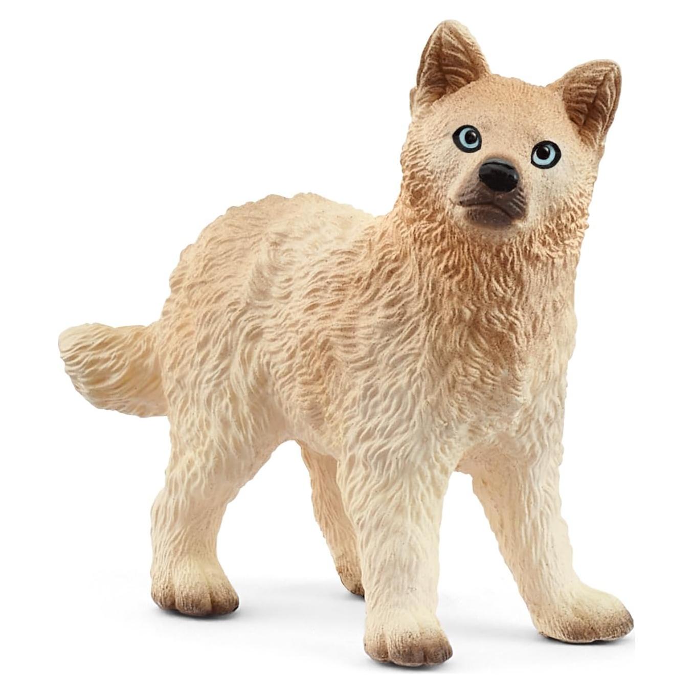 Figurina Cachorro de Lobo Ártico Schleich 14881 - Juguete Realista