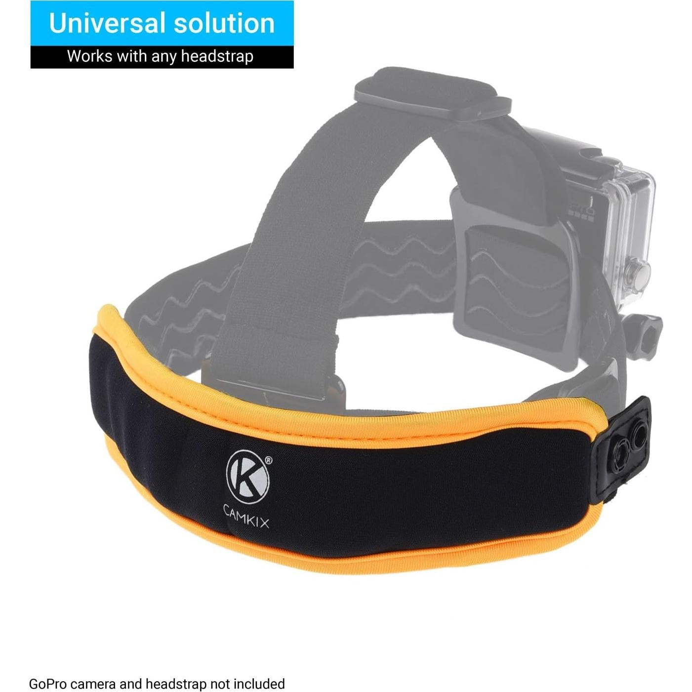 Correa Flotante 2en1 CamKix para Muñeca y Cabeza GoPro