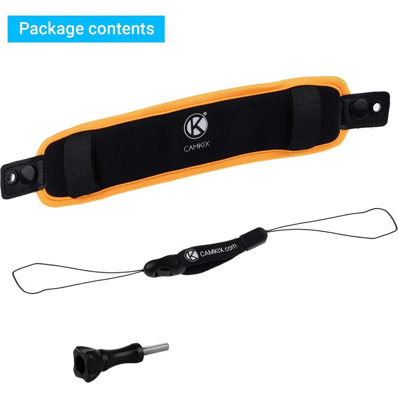 Correa Flotante 2en1 CamKix para Muñeca y Cabeza GoPro