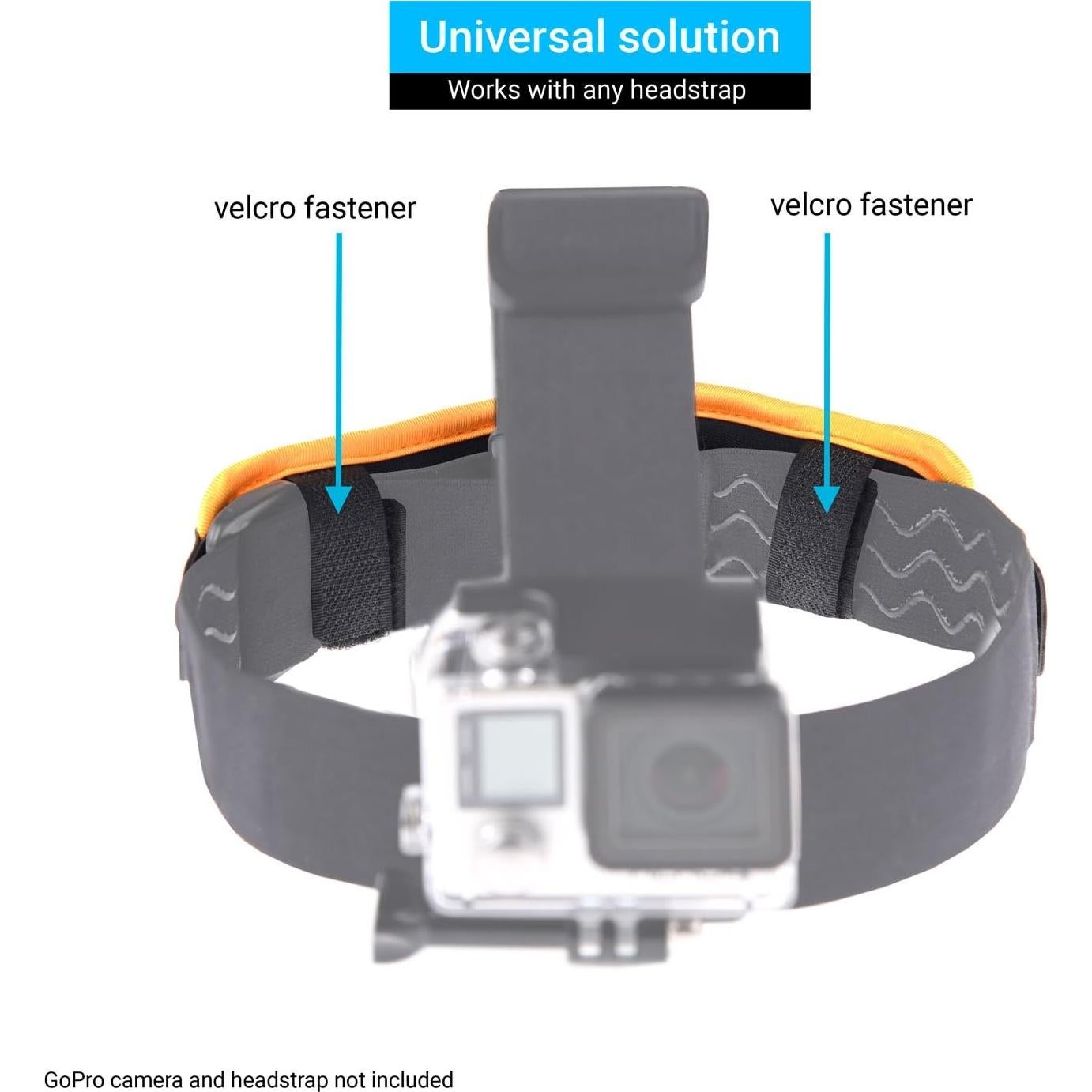 Correa Flotante 2en1 CamKix para Muñeca y Cabeza GoPro