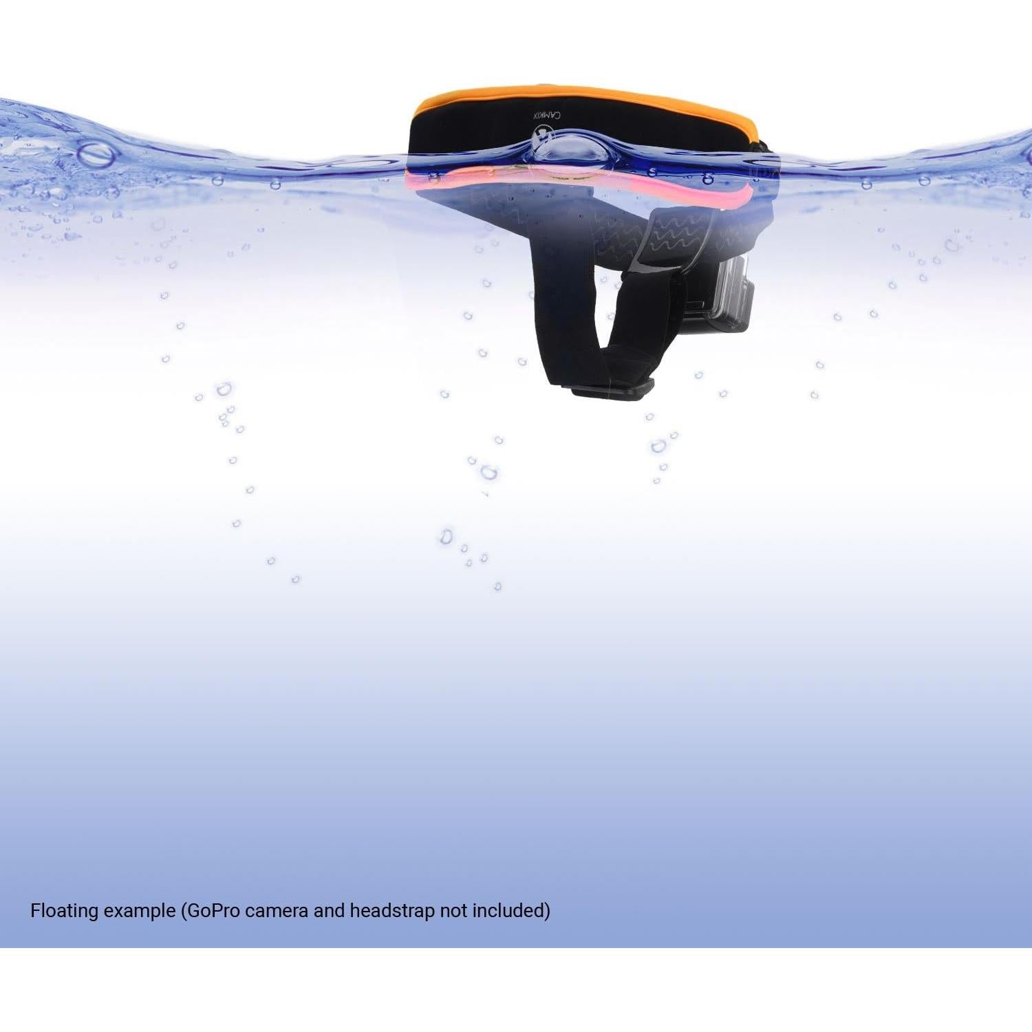Correa Flotante 2en1 CamKix para Muñeca y Cabeza GoPro
