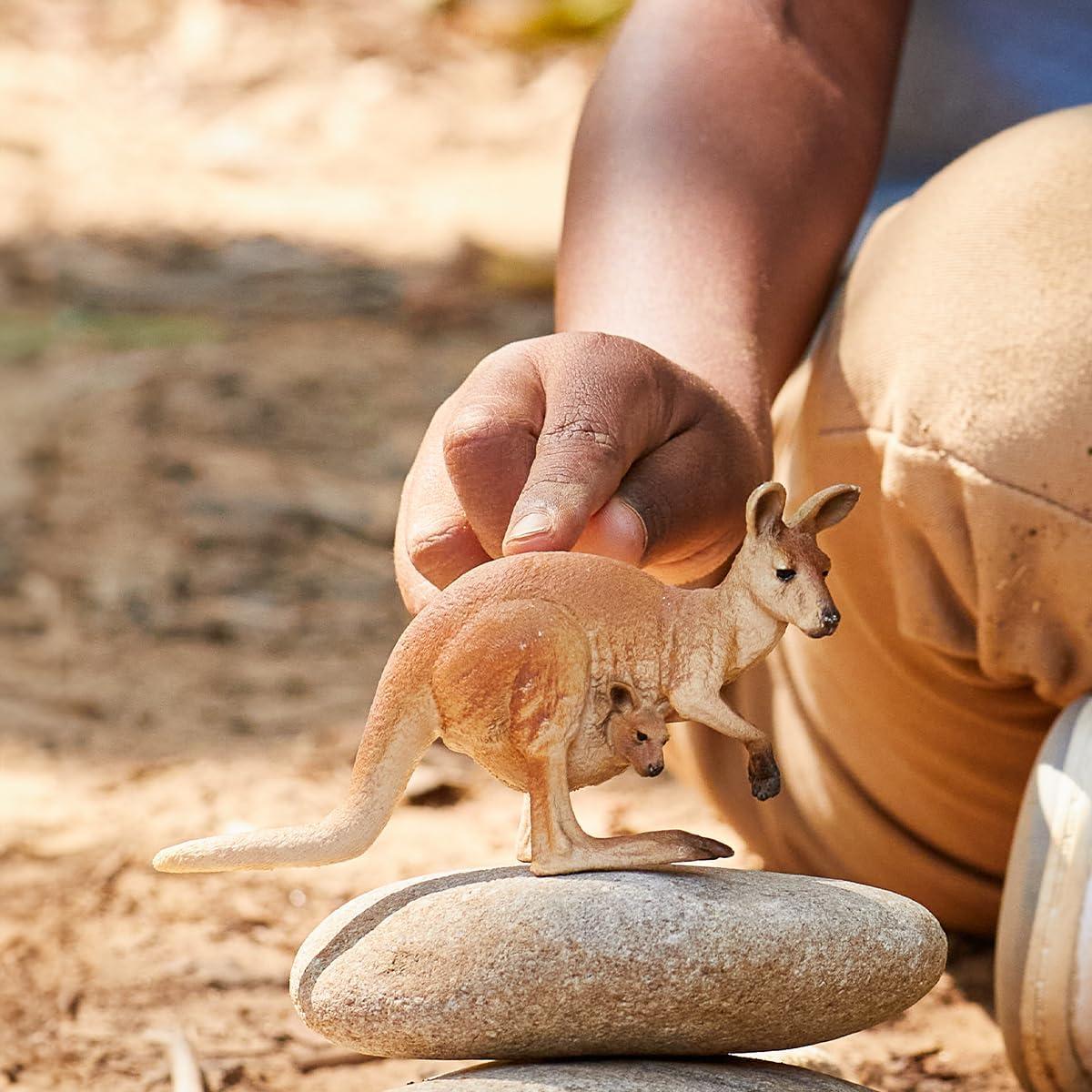 Canguro Schleich Wild Life - Figura de Juguete Educativa