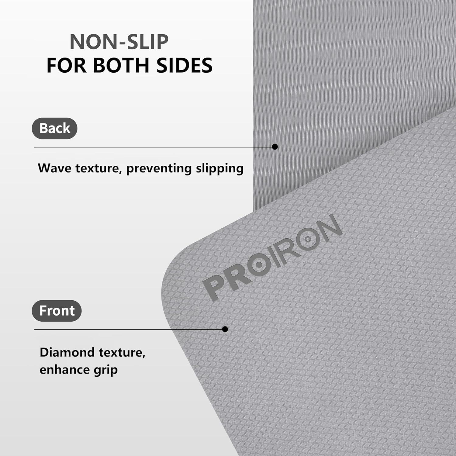 Mat de Yoga Plegable PROIRON 183x61cm TPE Antideslizante