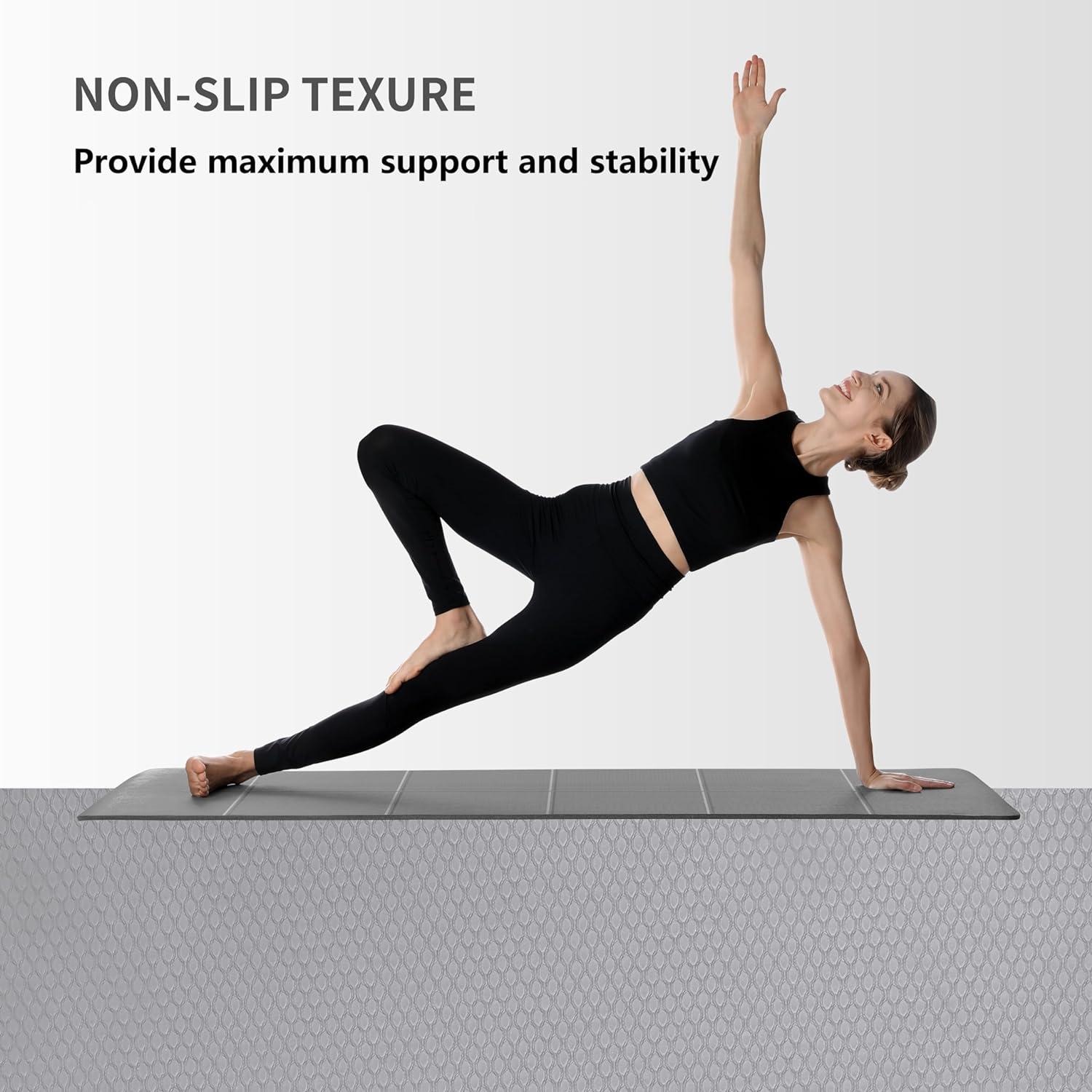Mat de Yoga Plegable PROIRON 183x61cm TPE Antideslizante