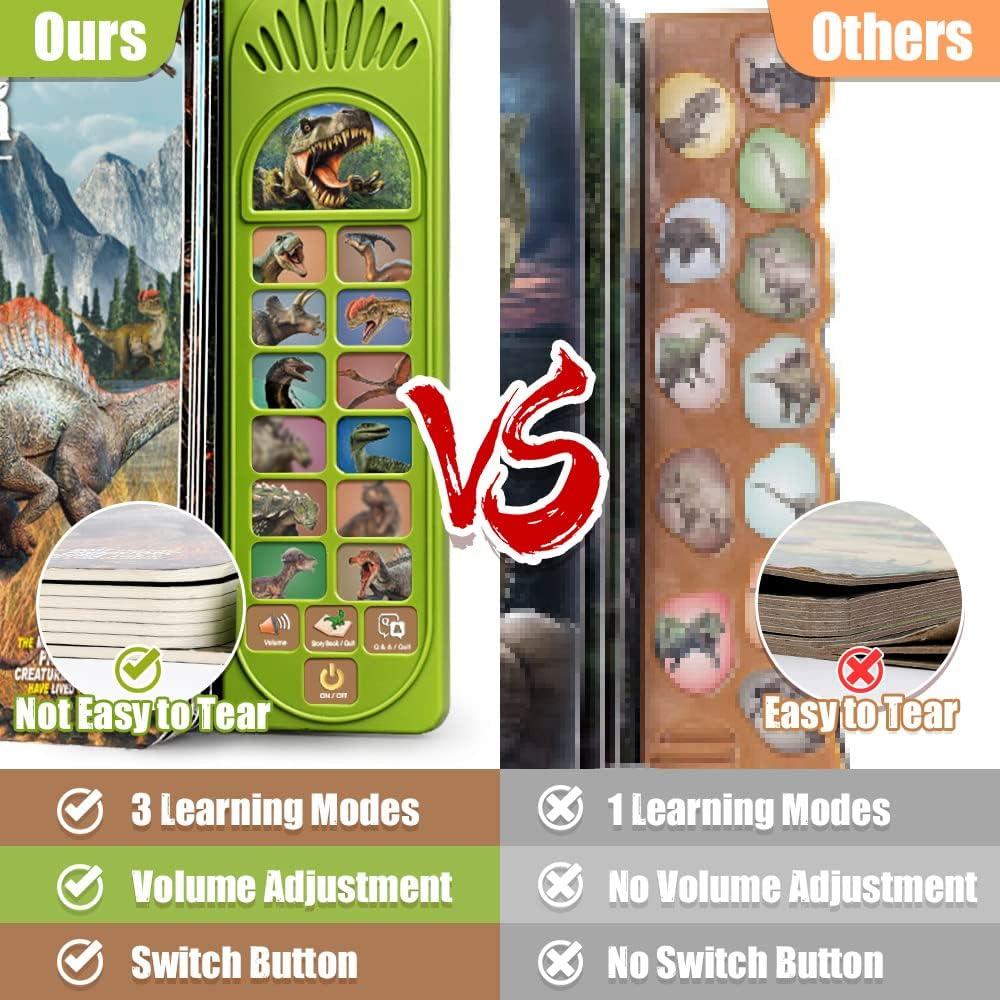 Juguetes de Dinosaurios FRUSE - 12 Figuras Interactivas