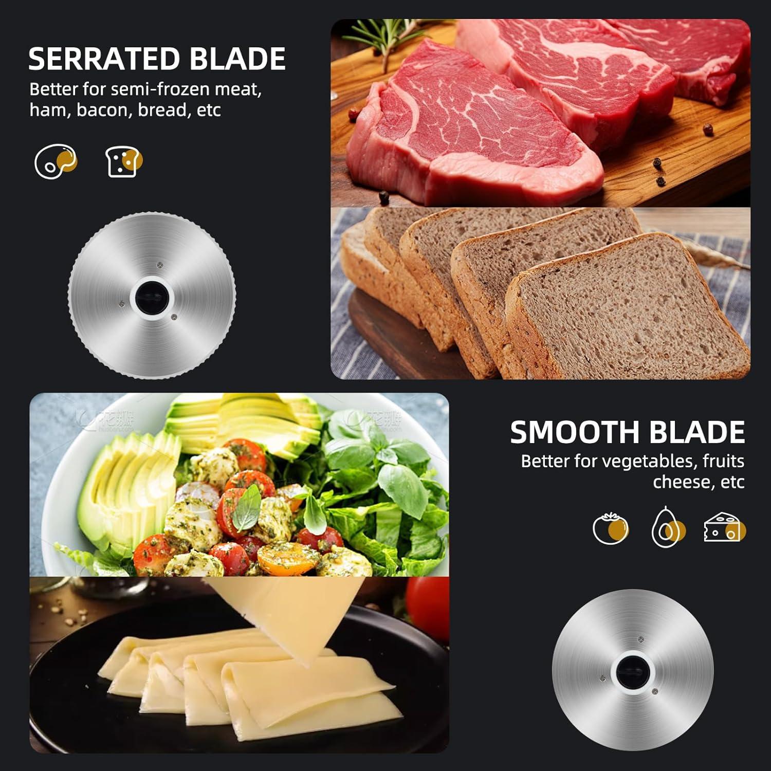 Cortadora de Carne Eléctrica TERUISI 200W Plegable 19cm