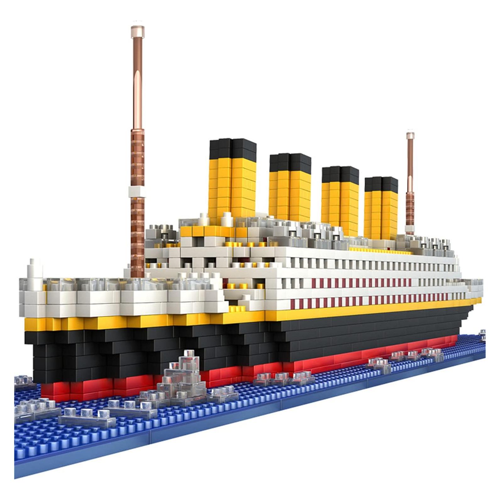 Juego de Bloques de Construcción Titanic BIDIUTOY 1860 Piezas