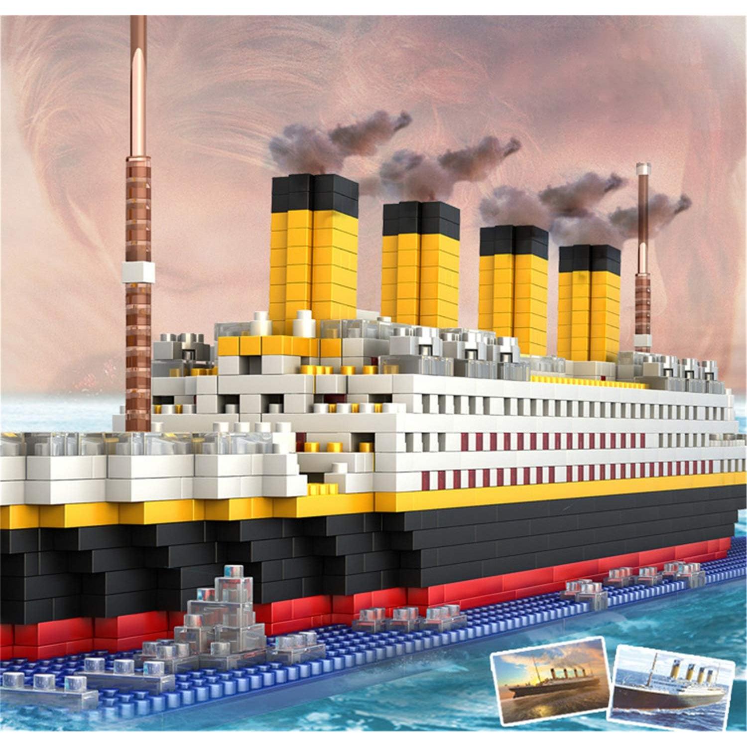 Juego de Bloques de Construcción Titanic BIDIUTOY 1860 Piezas