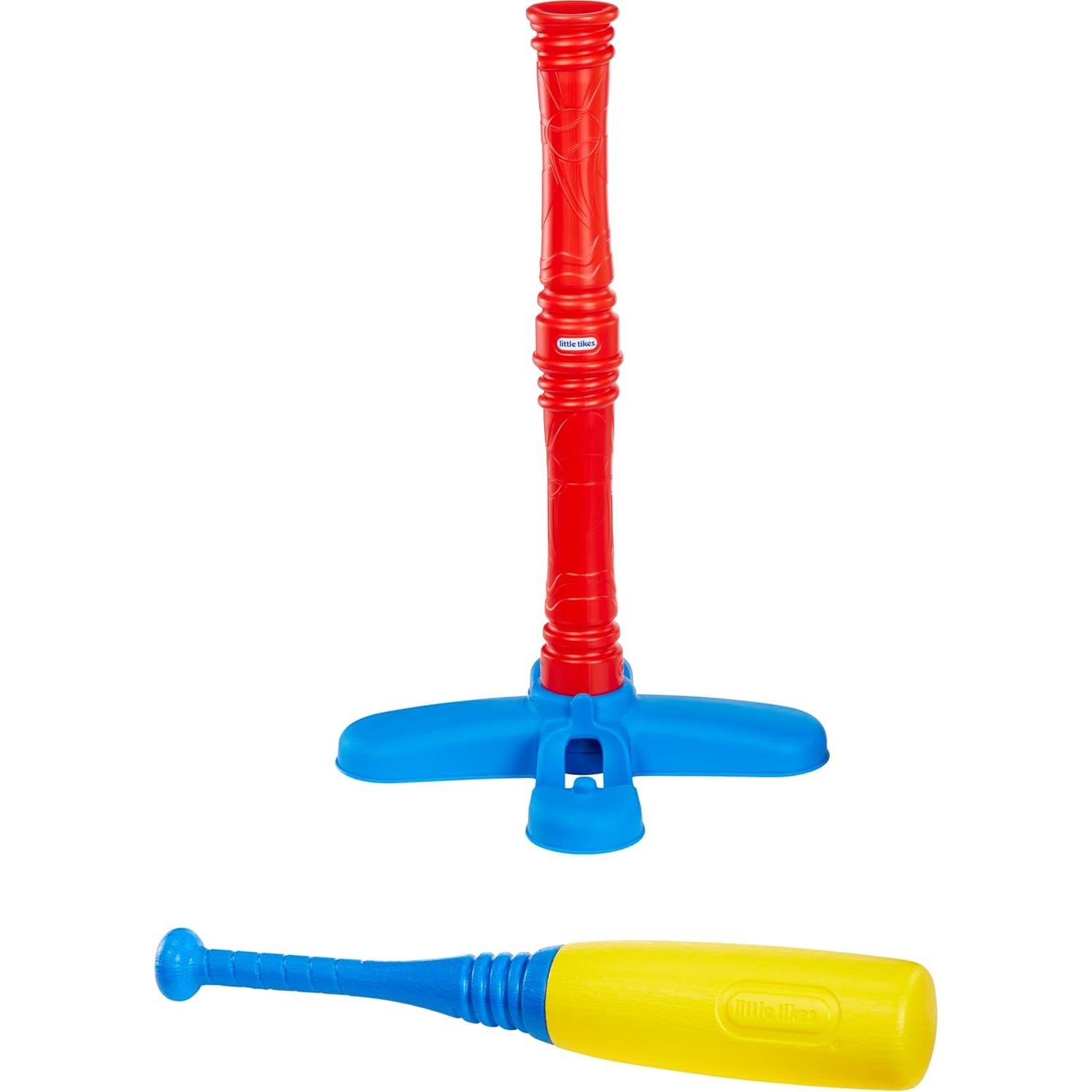 Conjunto T-Ball Little Tikes Rojo 5 Pelotas Ajustable