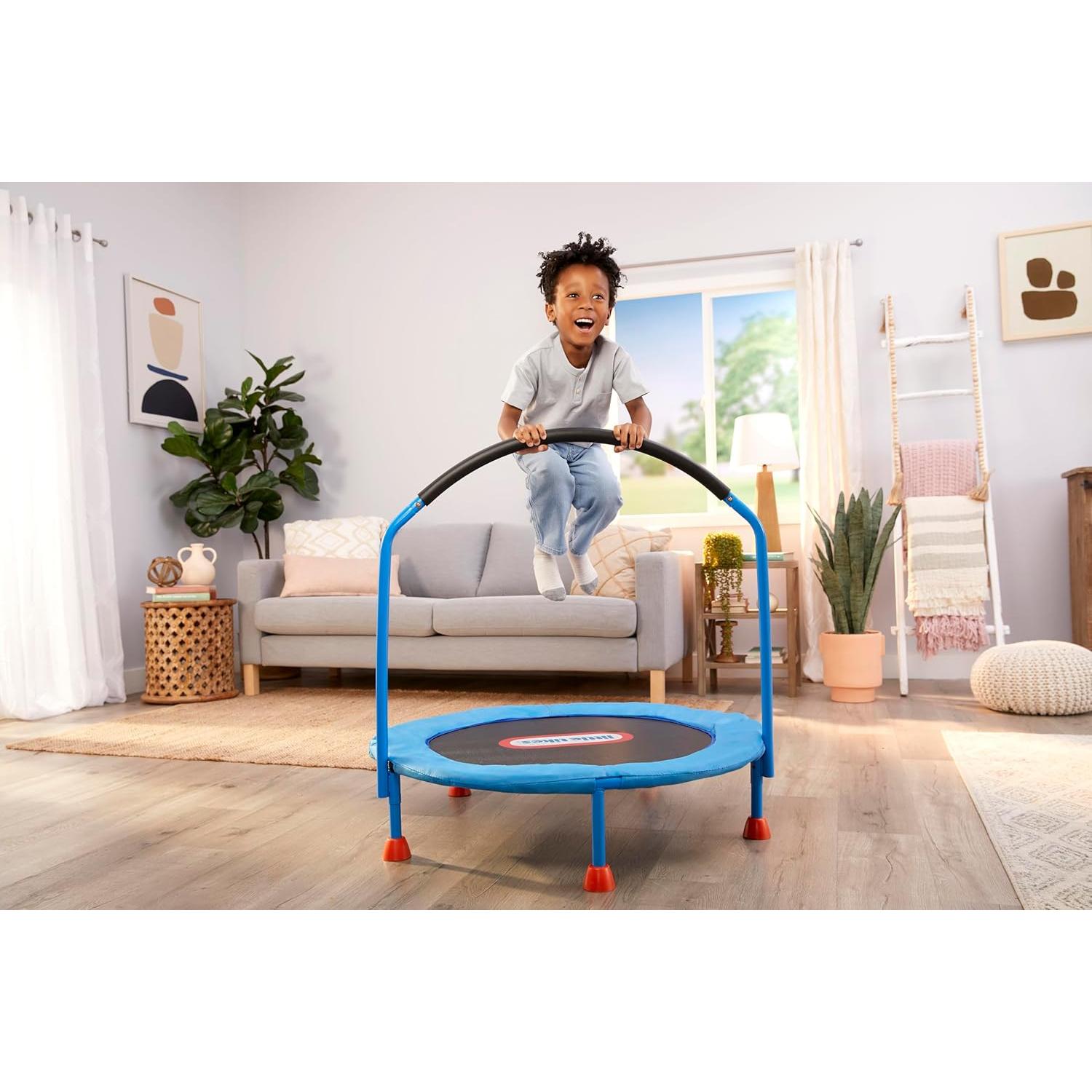 Trampolín Little Tikes 91 cm para Niños - Uso Interior