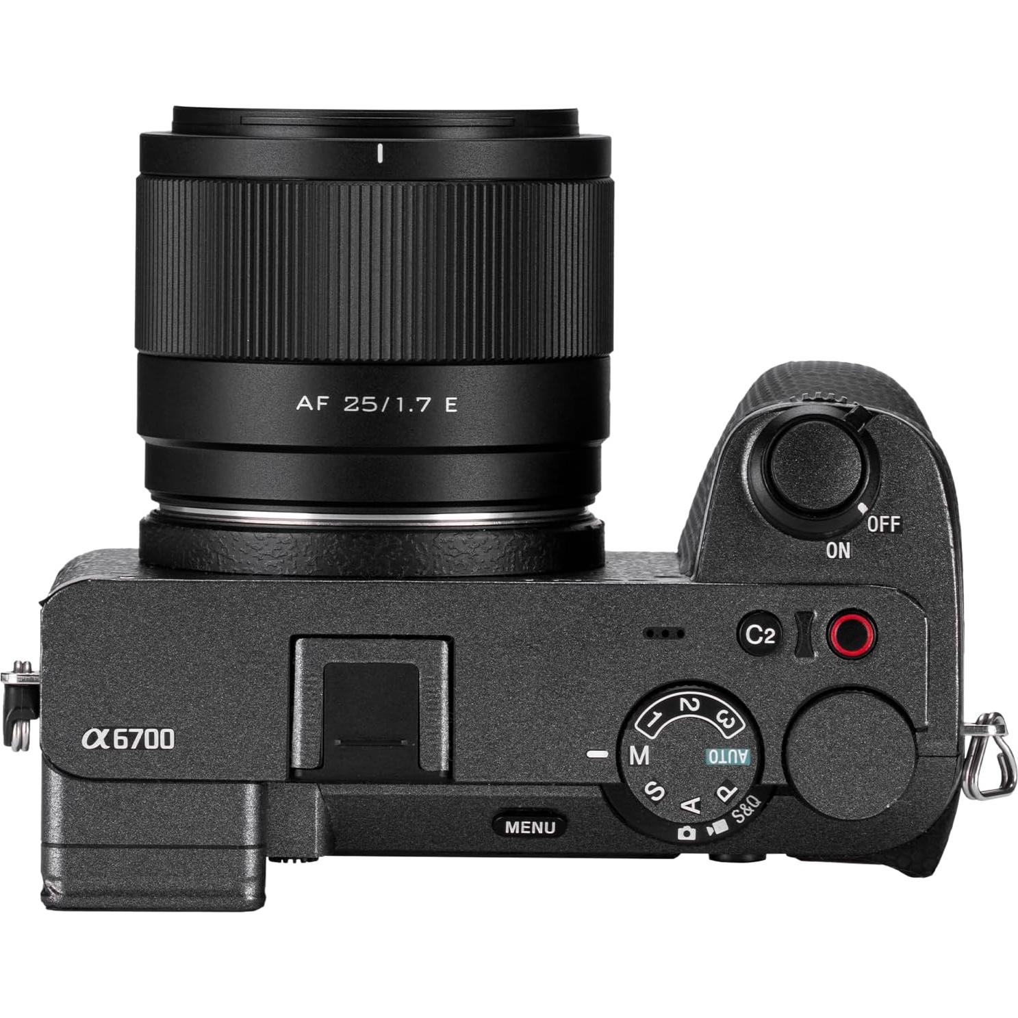 Lente VILTROX 25mm F1.7 Auto Enfoque para Cámara E-Mount