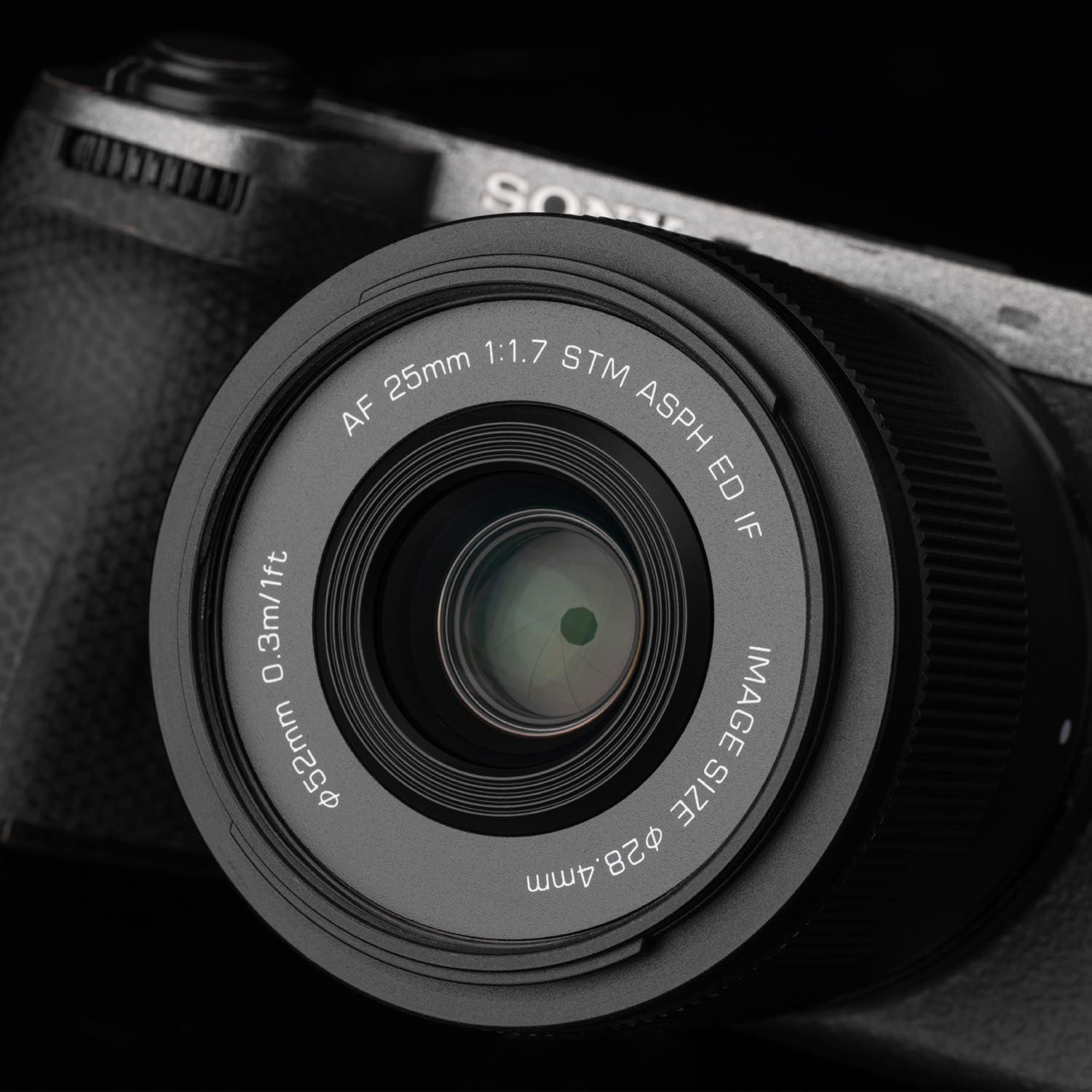 Lente VILTROX 25mm F1.7 Auto Enfoque para Cámara E-Mount