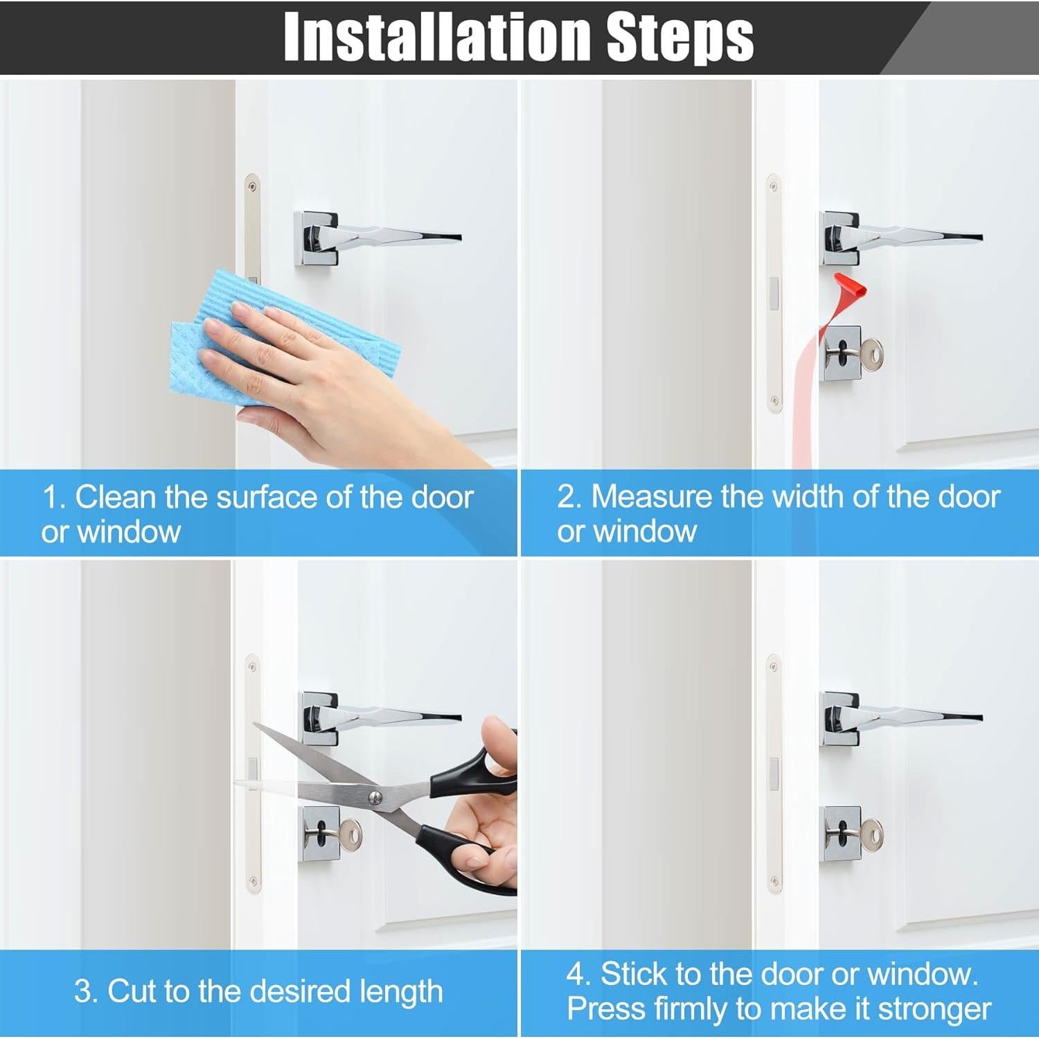 Cinta de Sello de Silicona Kikerike 2" x 3.05 m Transparente