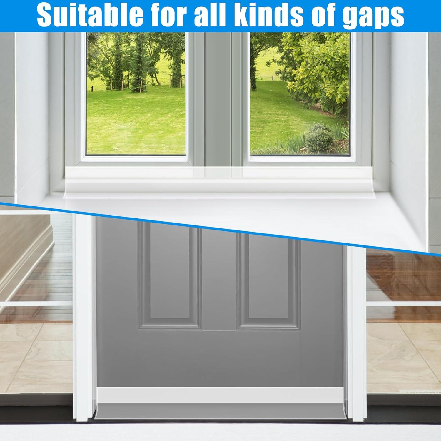 Cinta de Sello de Silicona Kikerike 2" x 3.05 m Transparente