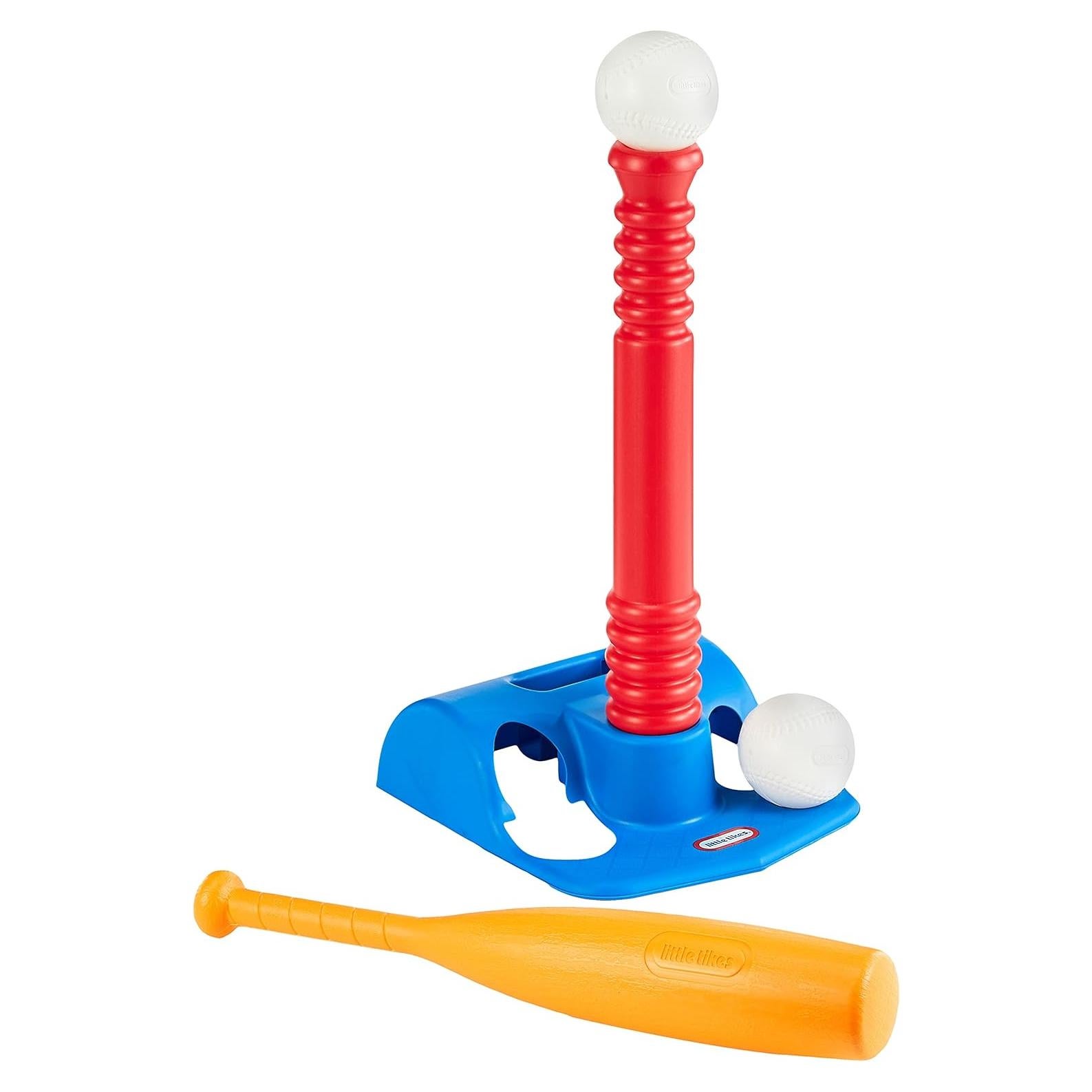 Conjunto T-Ball Little Tikes Rojo 5 Pelotas para Niños