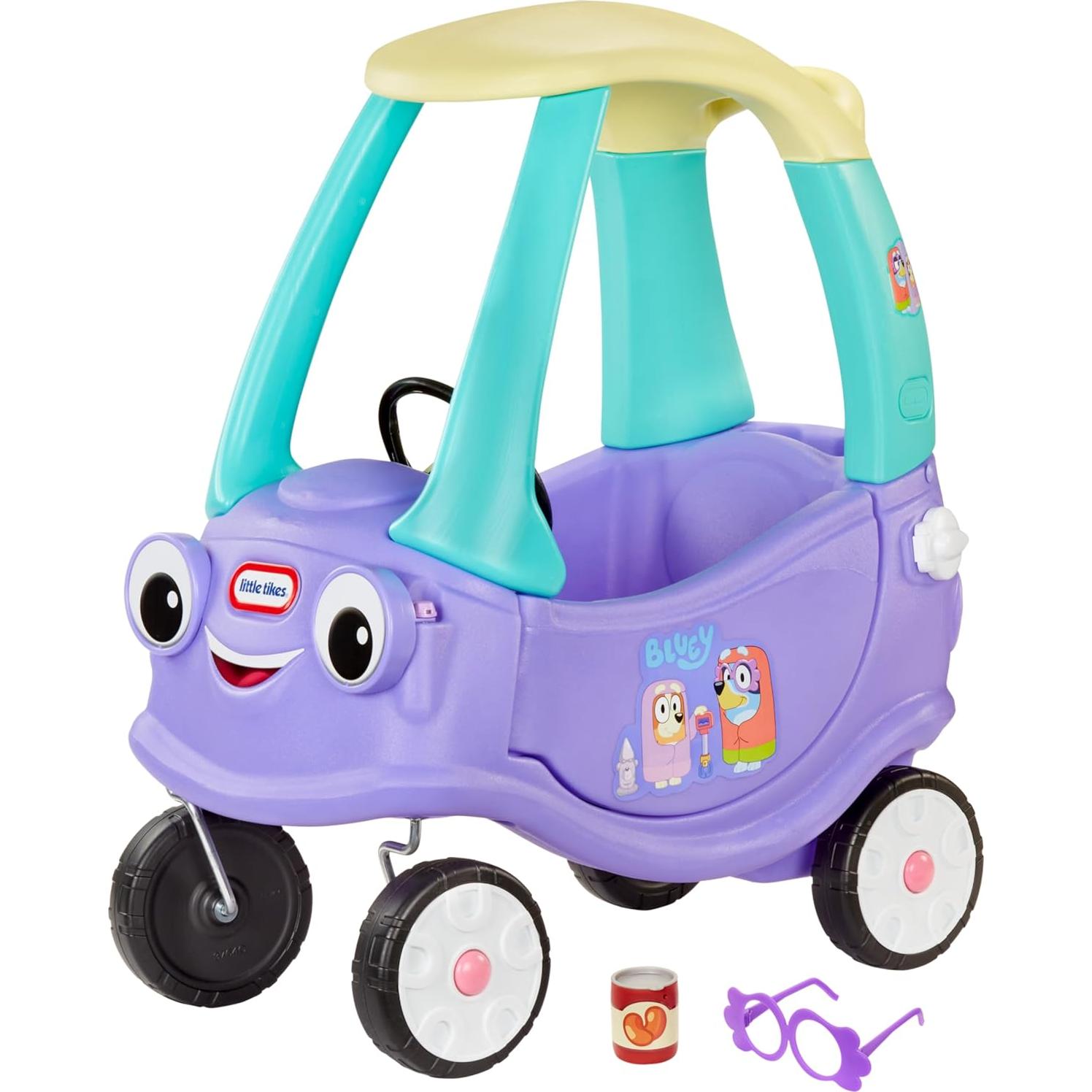 Coupé Little Tikes Bluey con Accesorios para Niños 1.5-5 Años