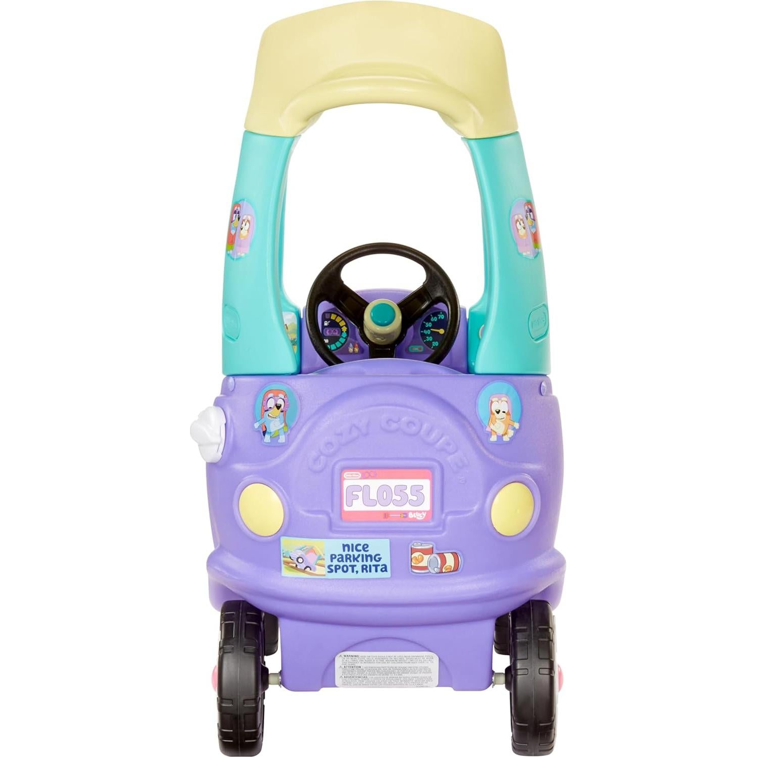 Coupé Little Tikes Bluey con Accesorios para Niños 1.5-5 Años