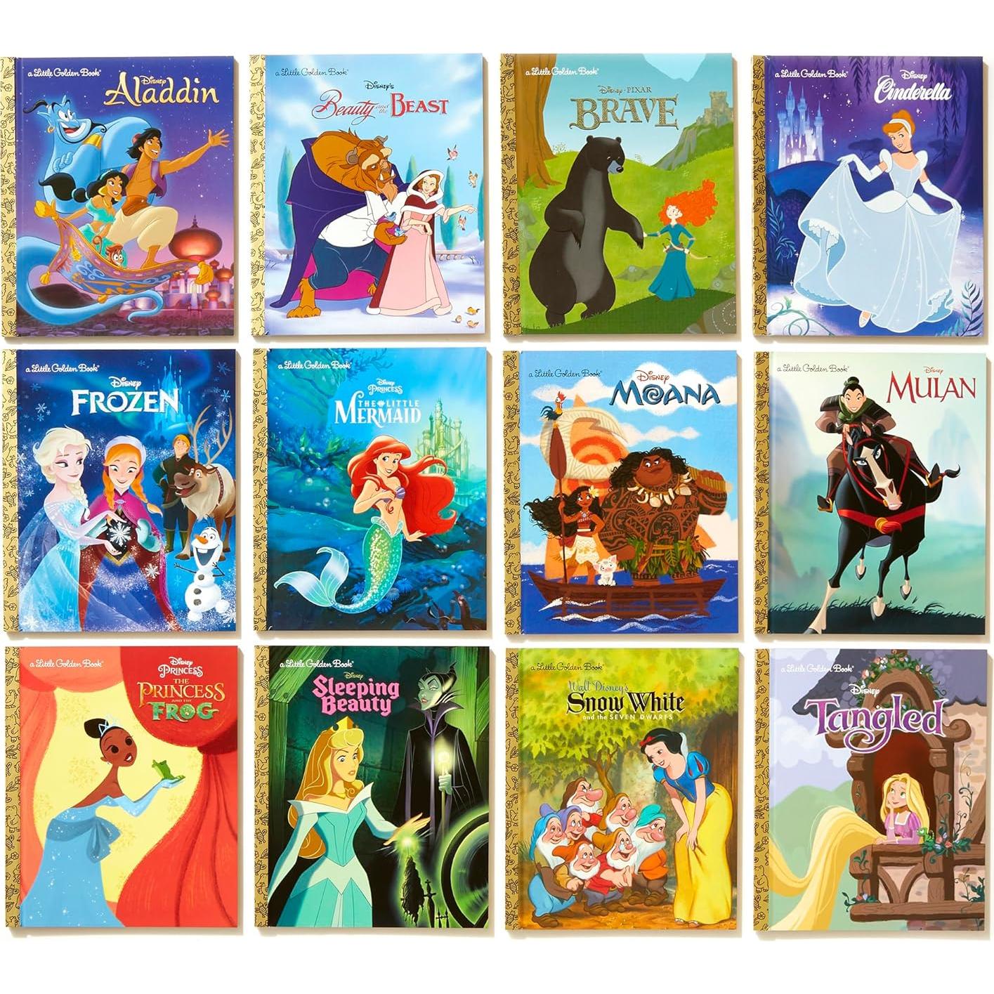 Ultimate Princess Boxed Set of 12 Little Golden Books (Disney Princess)