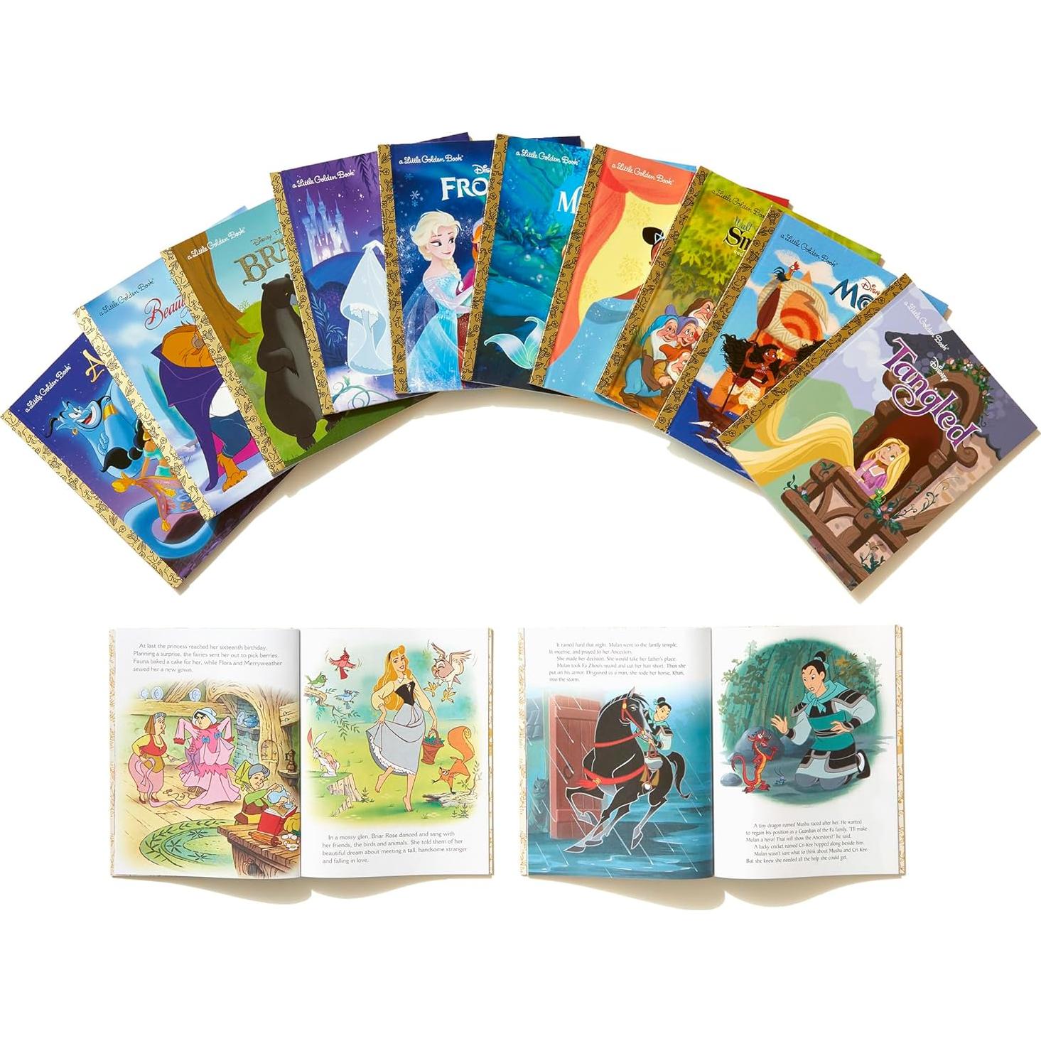 Ultimate Princess Boxed Set of 12 Little Golden Books (Disney Princess)