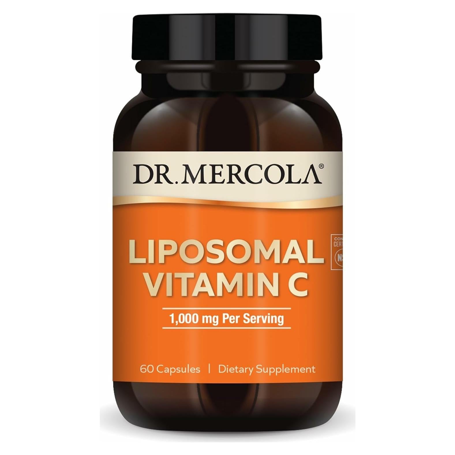 Vitamina C Liposomal Dr. Mercola 1000 mg - 60 Cápsulas