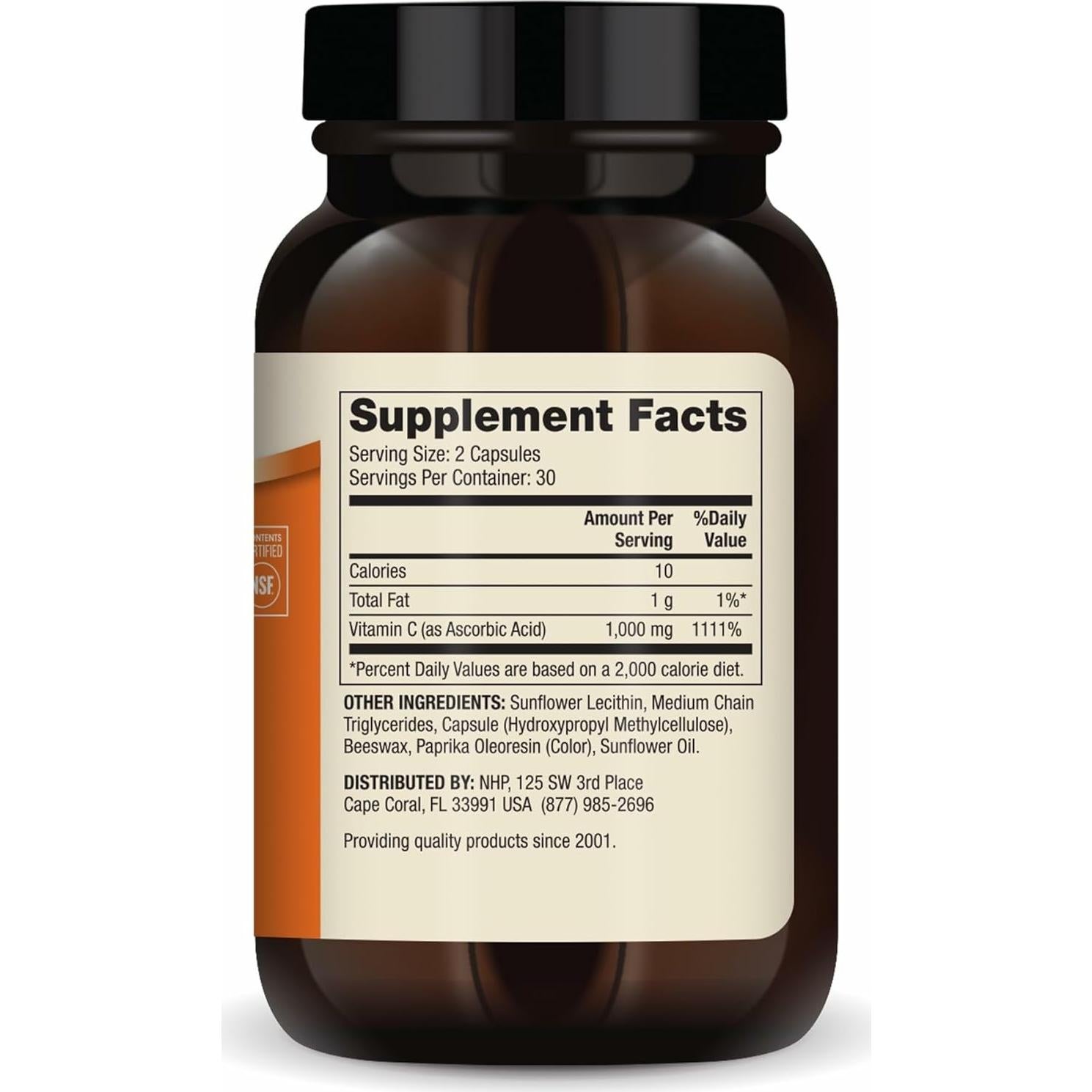 Vitamina C Liposomal Dr. Mercola 1000 mg - 60 Cápsulas