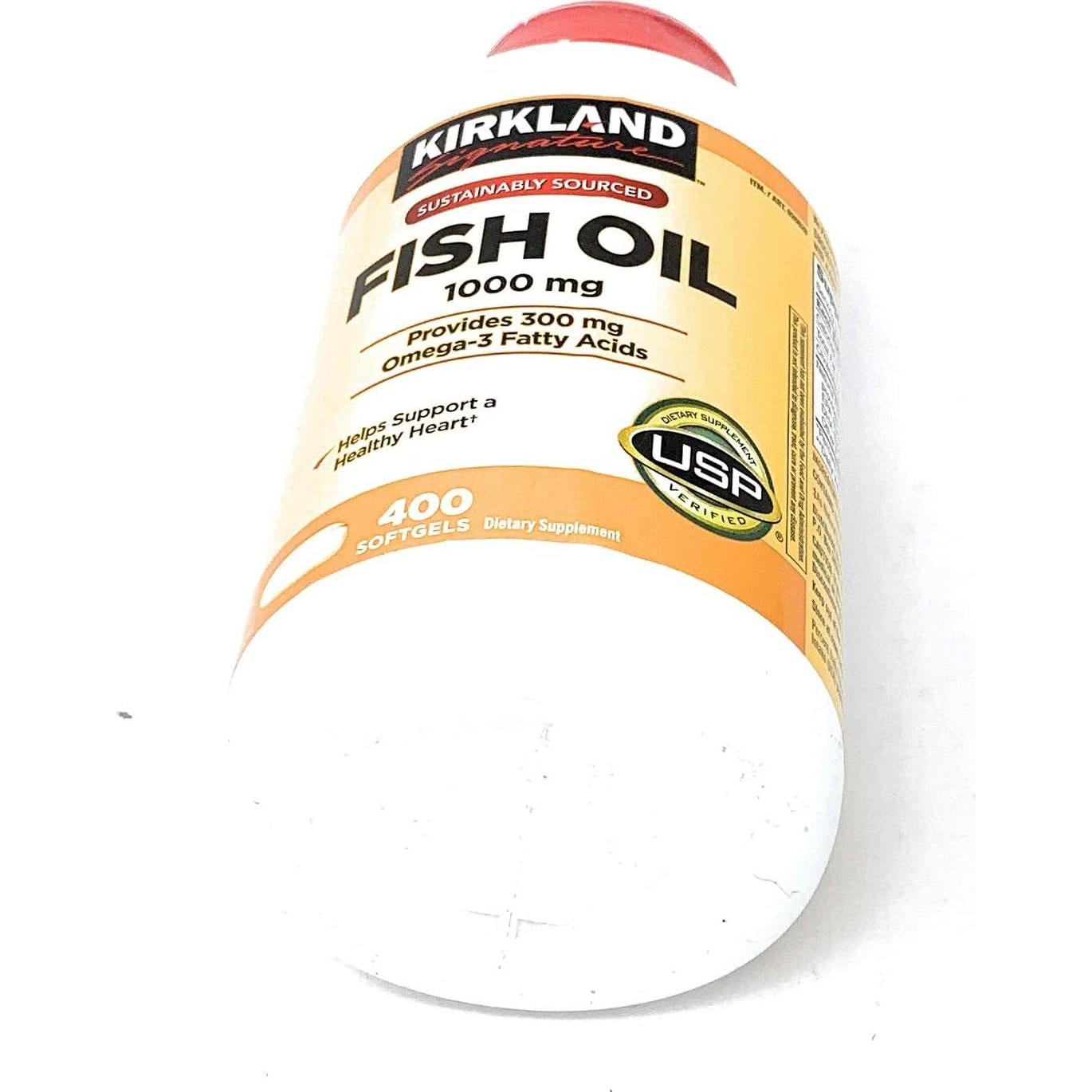 Concentrado de Aceite de Pescado Kirkland 800 Gelatinas 1000mg