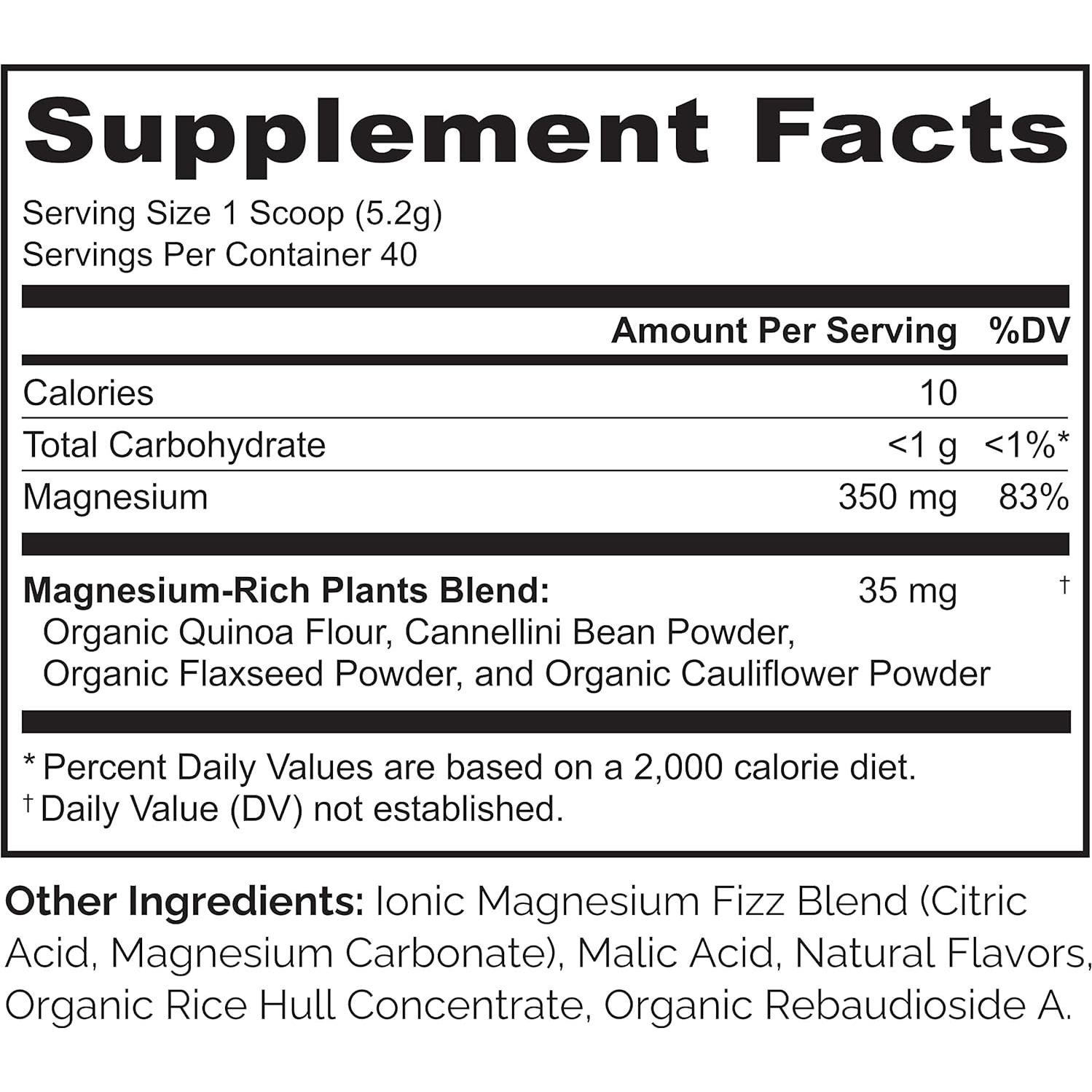Polvo de Magnesio Naturelo 198 g - Alivio del Estrés Limón Frambuesa