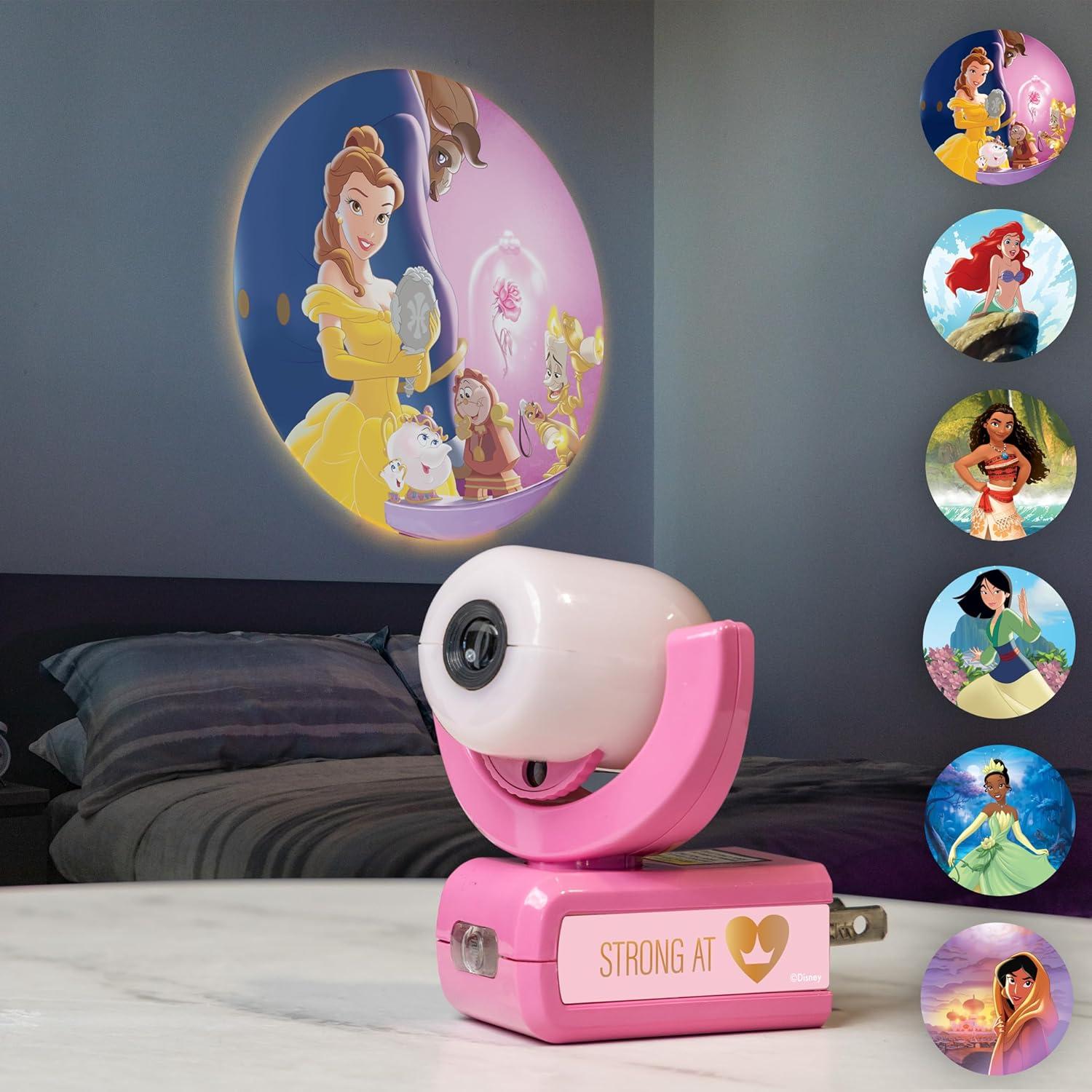 Luz Nocturna LED Disney Princess Projectables Rosa 11738