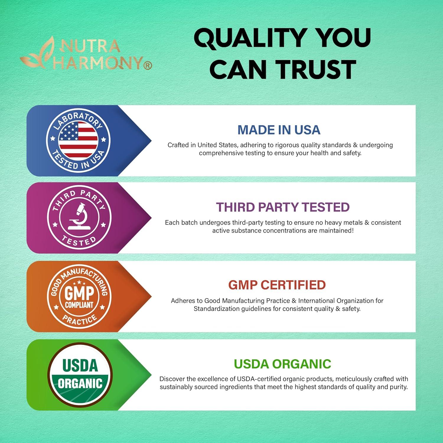 Aceite de Orégano Orgánico USDA 29.57 ml - Nutra Harmony