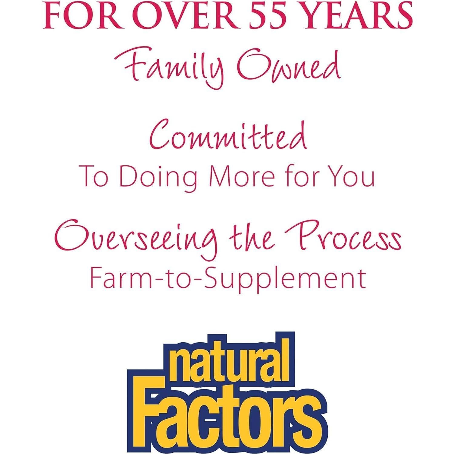 Extracto de Semilla de Uva Natural Factors 90 Cápsulas Antioxidante