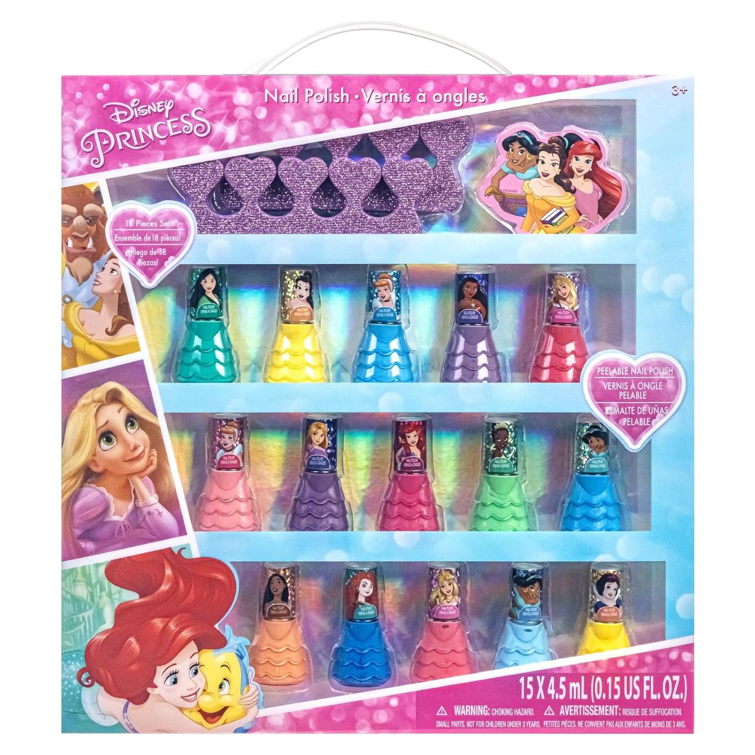Set de Esmalte de Uñas Disney Princess 15 Piezas