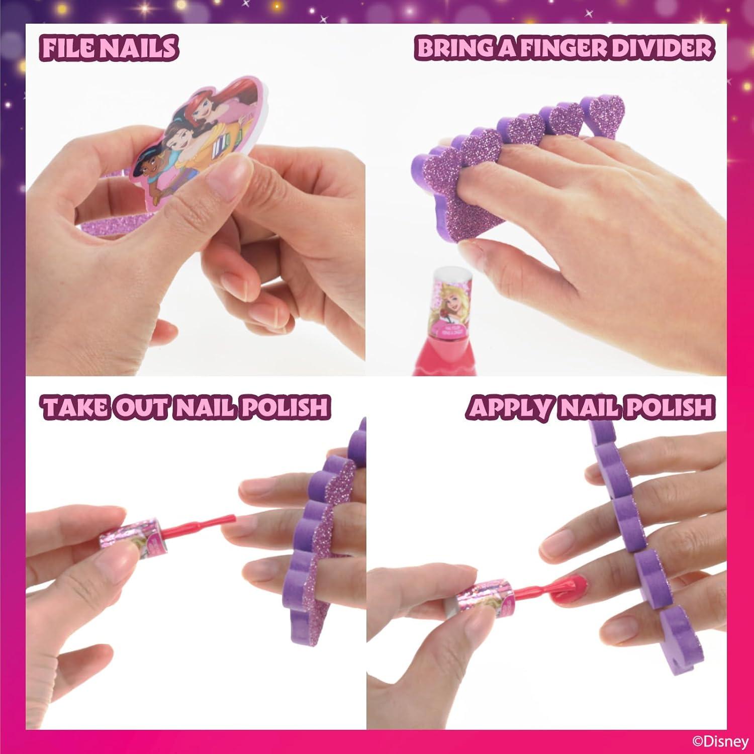 Set de Esmalte de Uñas Disney Princess 15 Piezas