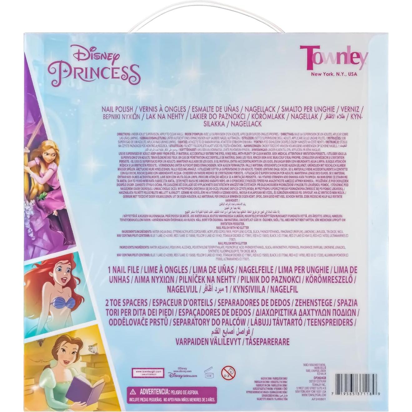 Set de Esmalte de Uñas Disney Princess 15 Piezas