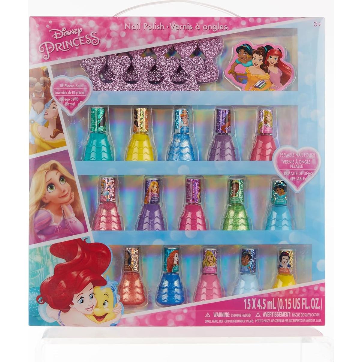 Set de Esmalte de Uñas Disney Princess 15 Piezas