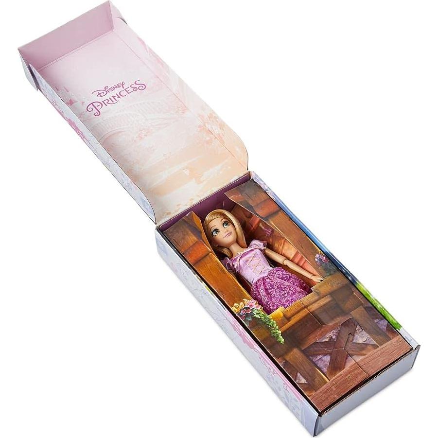 Muñeca Disney Princess Rapunzel 28 cm Posable con Cepillo
