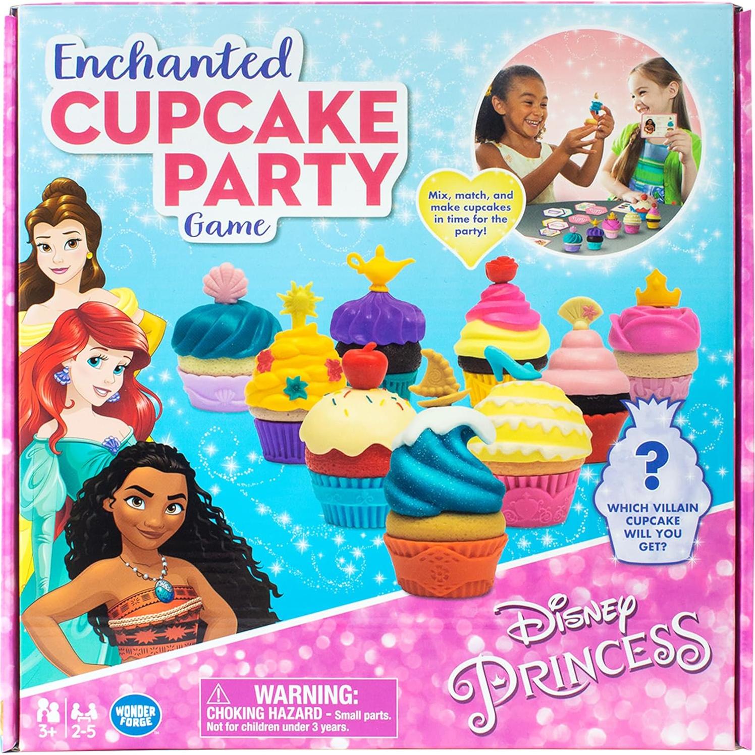 Juego de Fiesta de Cupcakes Disney Princess - Wonder Forge