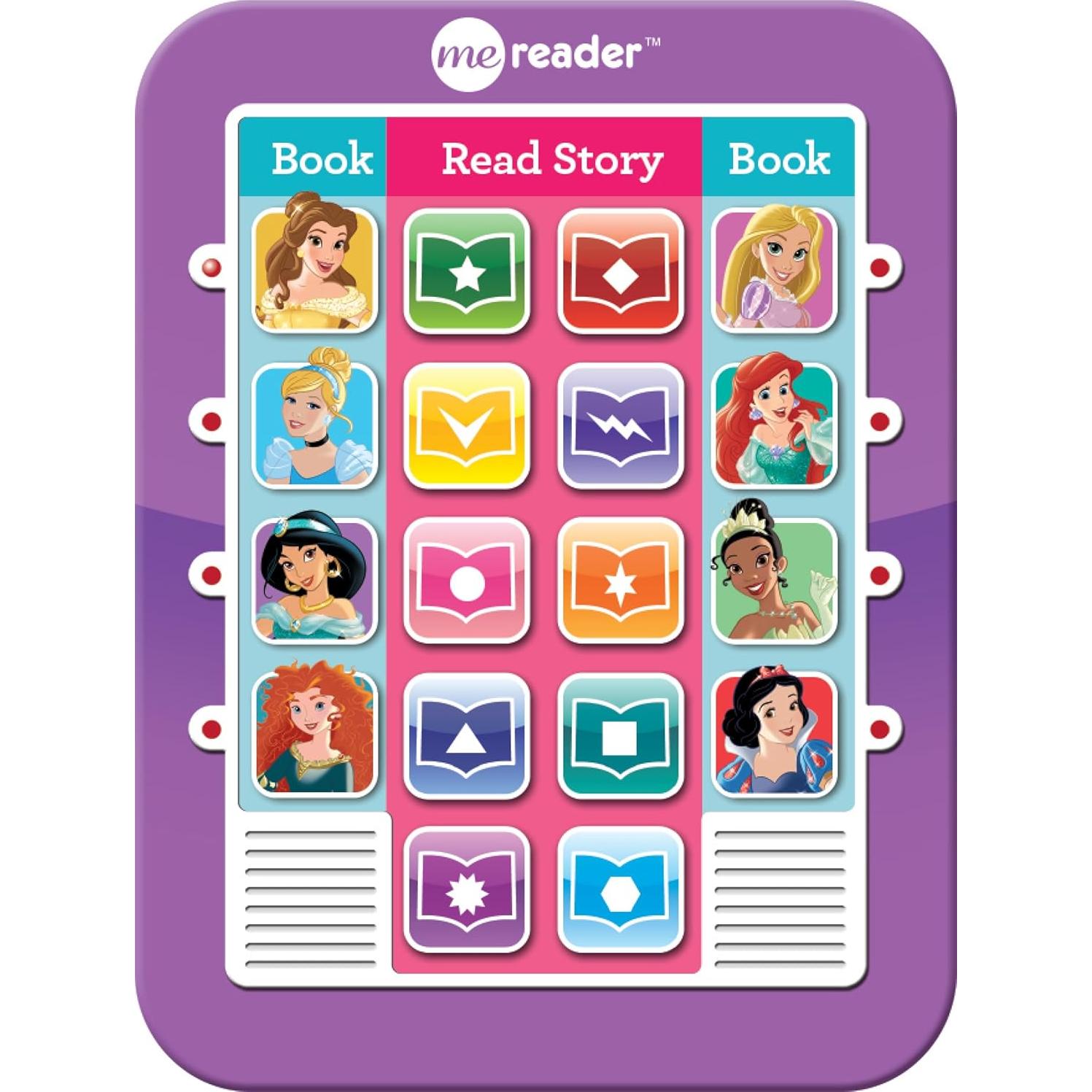 Disney Princess Ariel, Rapunzel, Belle, and More!- Dream Big Princess Me Reader and 8-Book Library - PI Kids