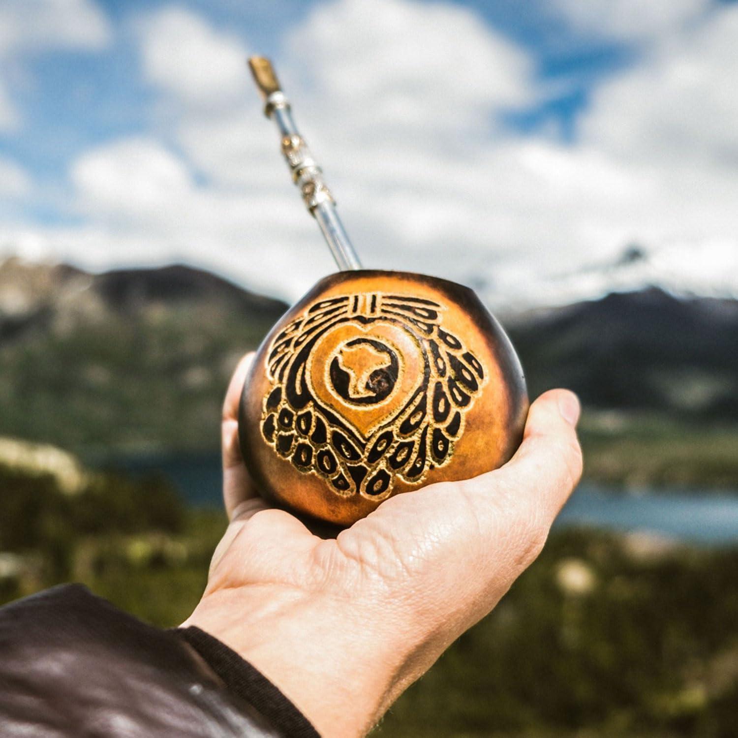 Yerba Mate Orgánica Guayakí Hoja Suelta Sin Azúcar 6x0.45kg