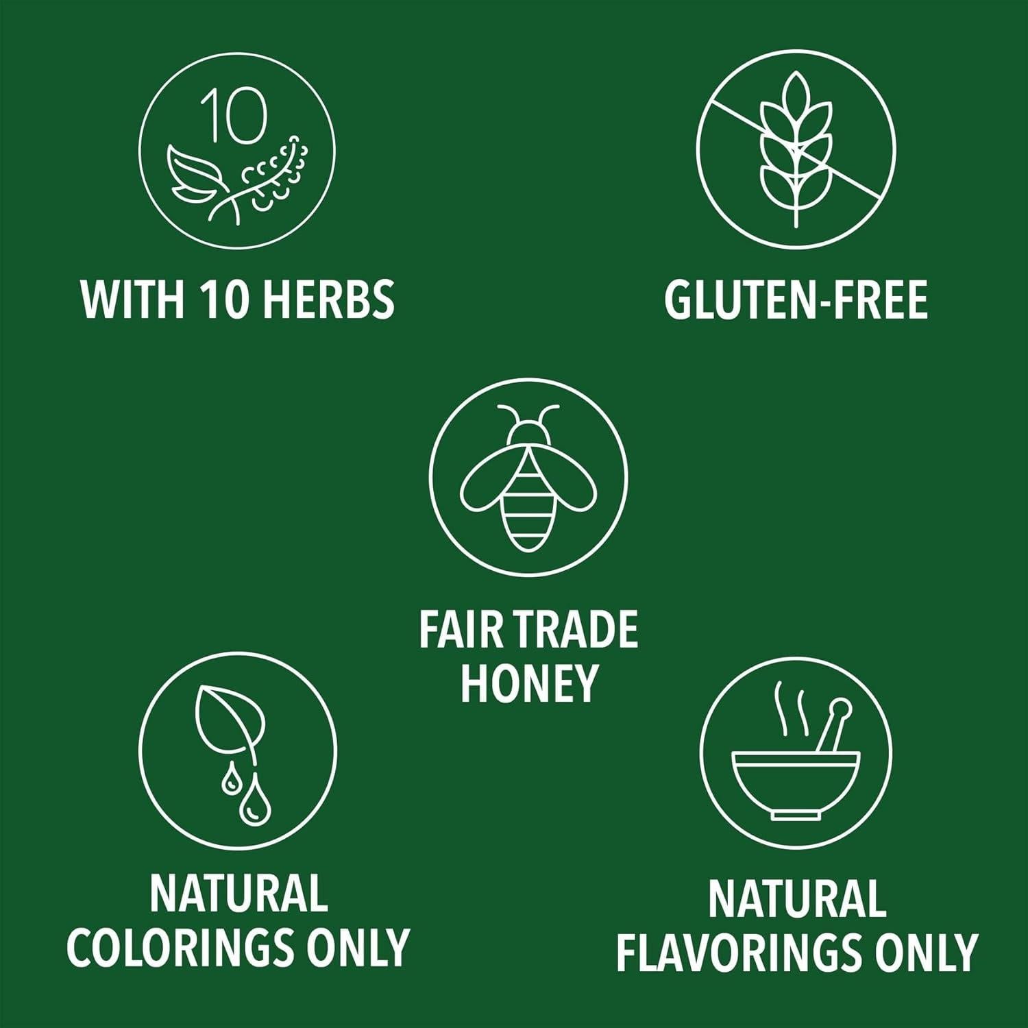 Pastillas para la Garganta Ricola Miel Limón 34 Unidades