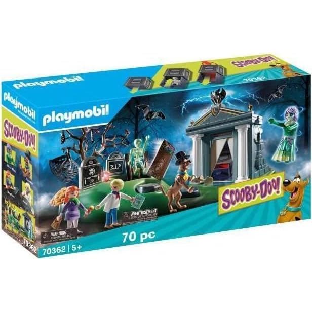 Playmobil Scooby-Doo Aventura Cementerio 70362 Set Juguete