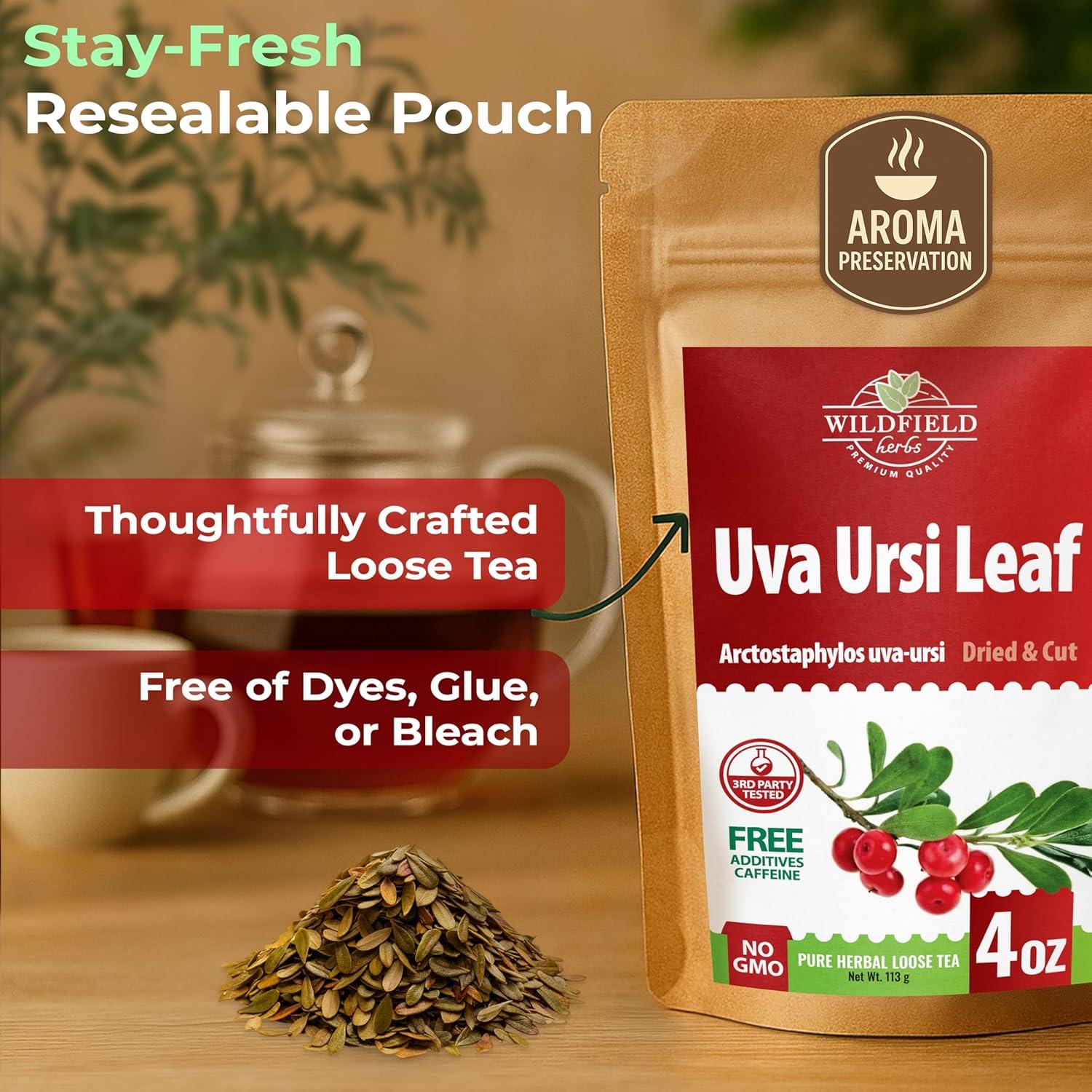 Té de Hierbas Uva Ursi 113g OVVA - Arctostaphylos Uva-Ursi