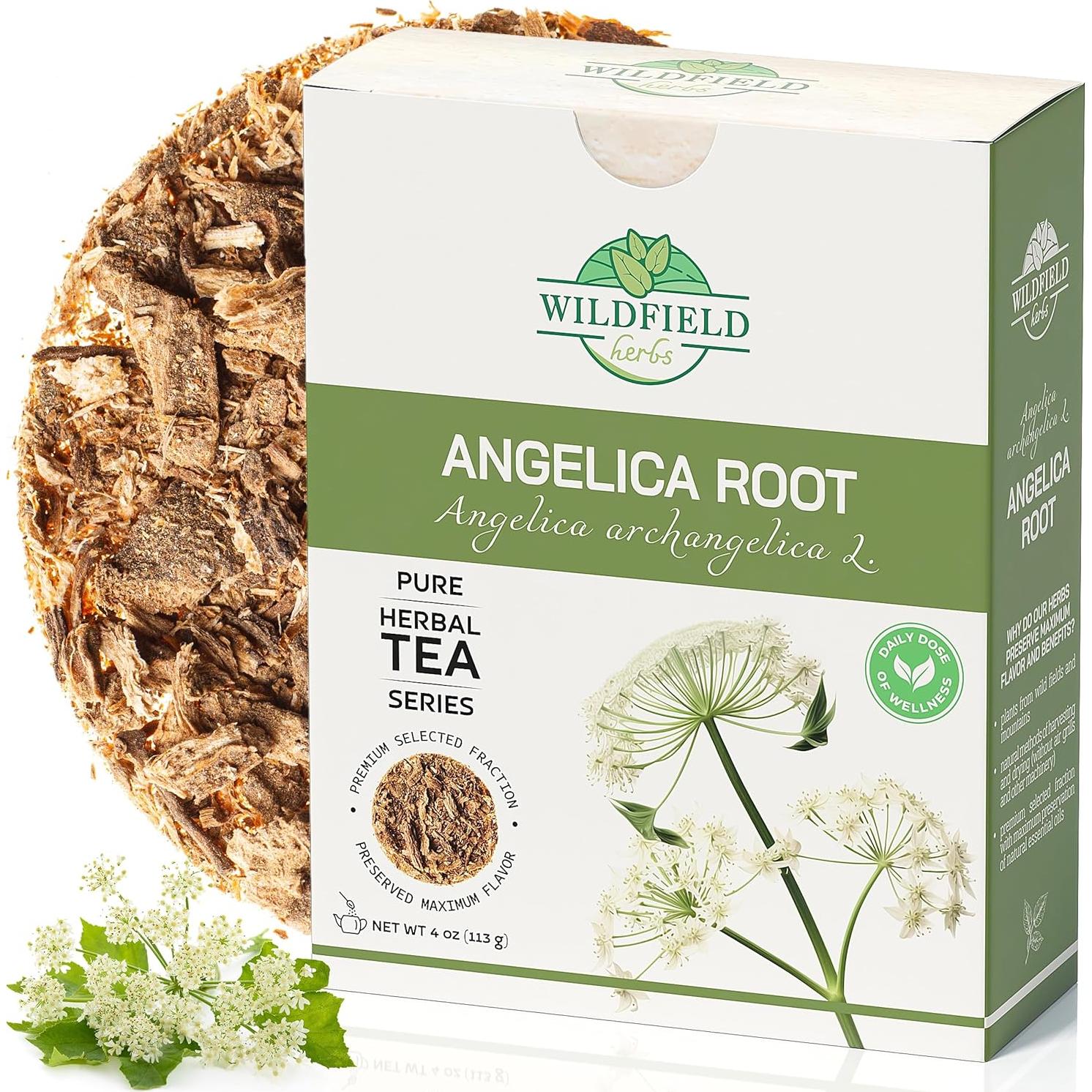 Té de Hierbas Raíz de Angélica OVVA 113g - Sabor Natural