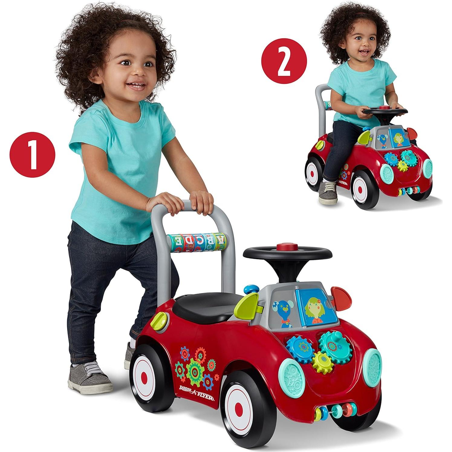 Juguete de Paseo Radio Flyer Busy Buggy Rojo 1-3 años